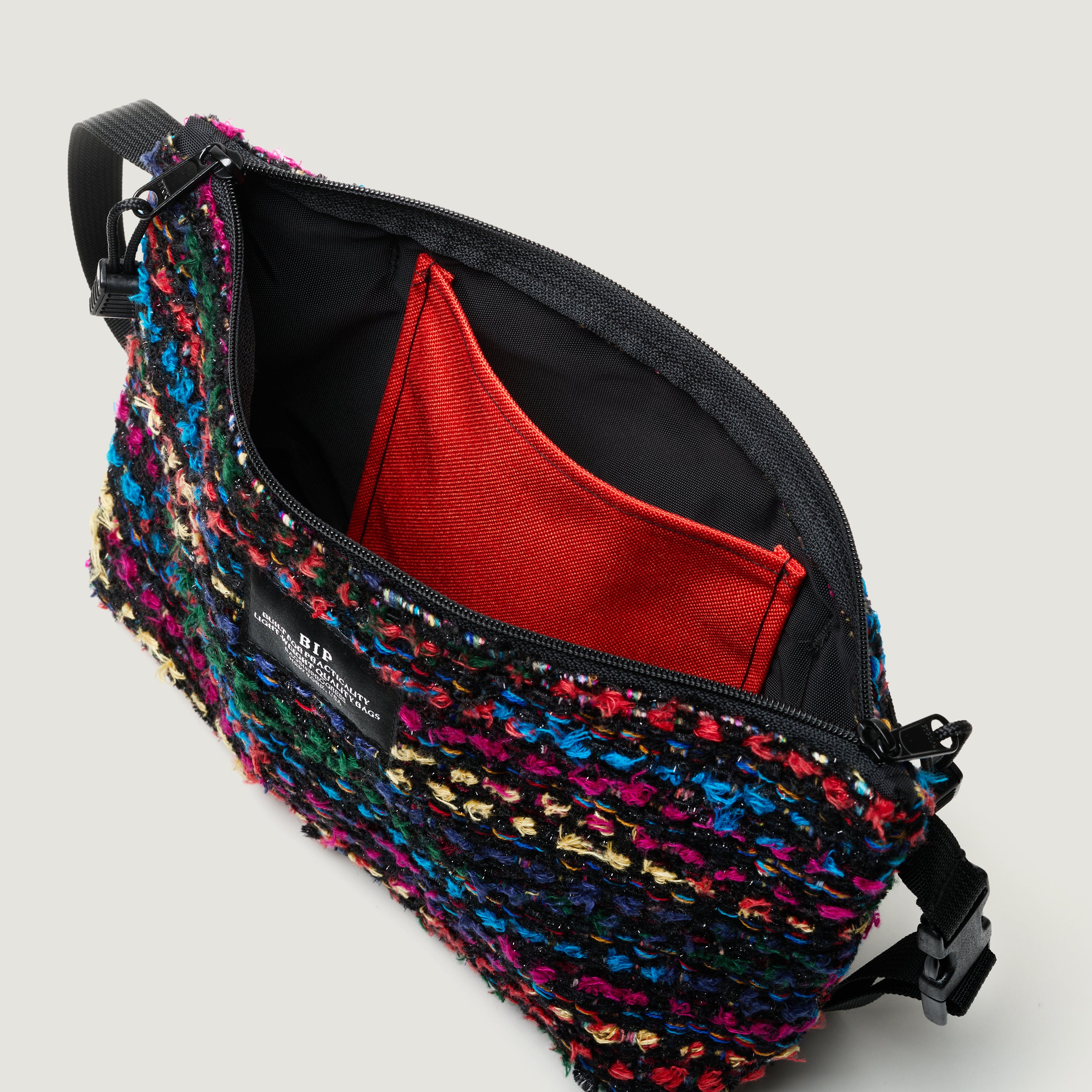 Fannypack Crossbody - Multi Tweed