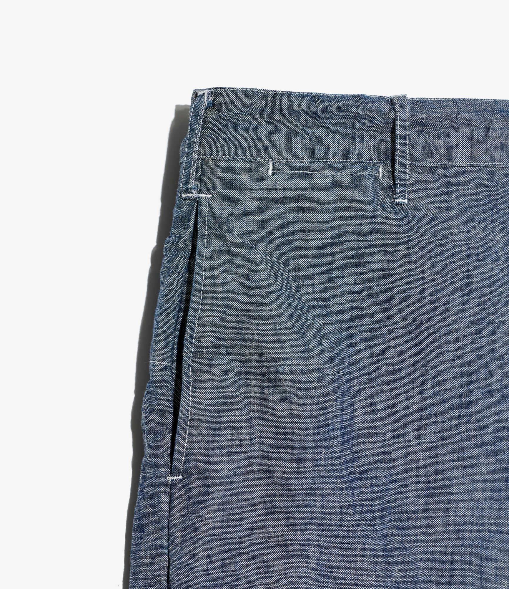 Ghurka Short - Indigo 10oz Sea Canvas