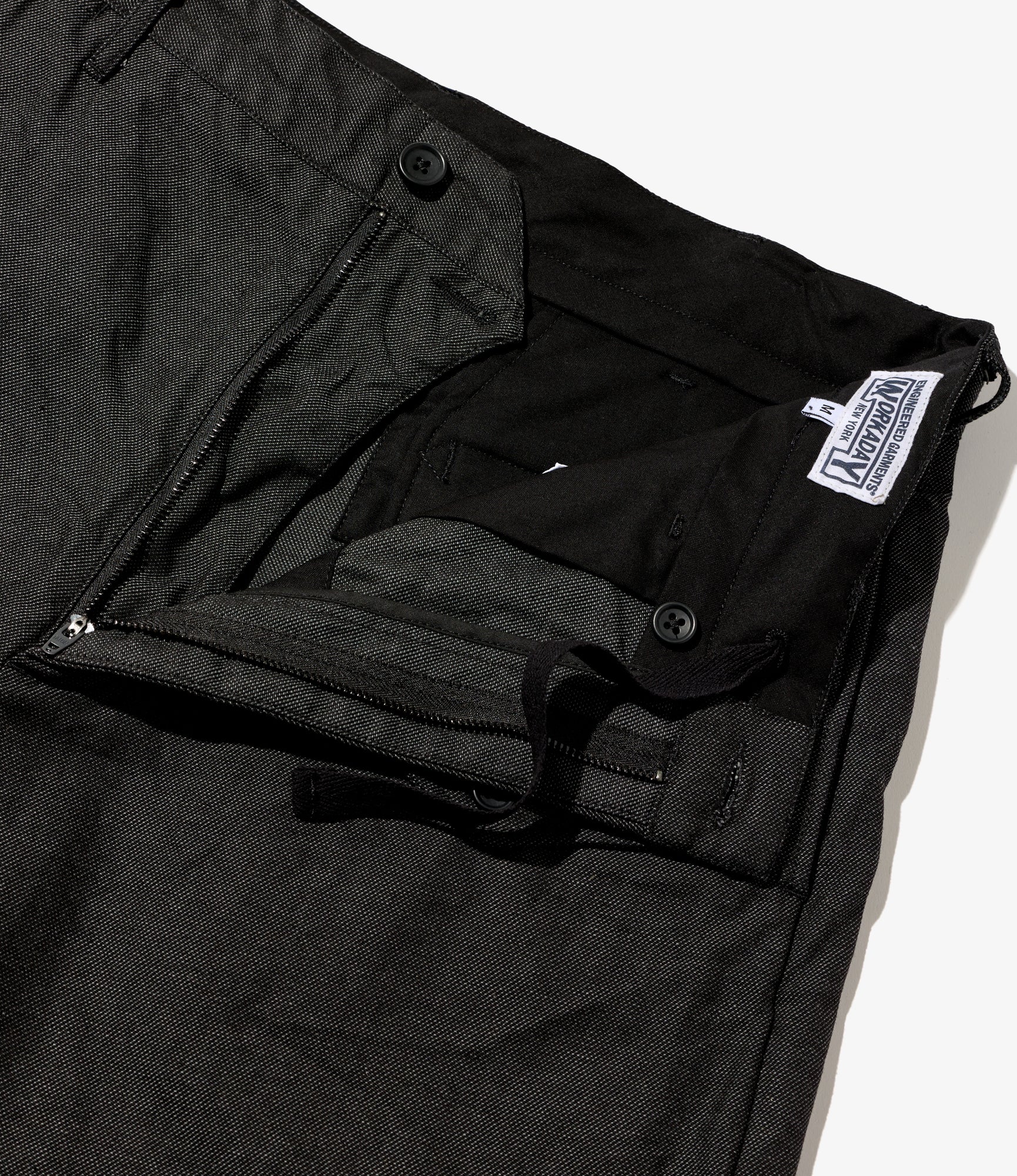 Ghurka Short - Charcoal Cotton Heavy Oxford