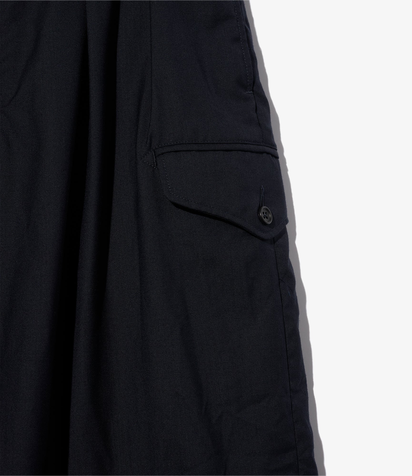 Ghurka Short - Dk. Navy Tropical Wool