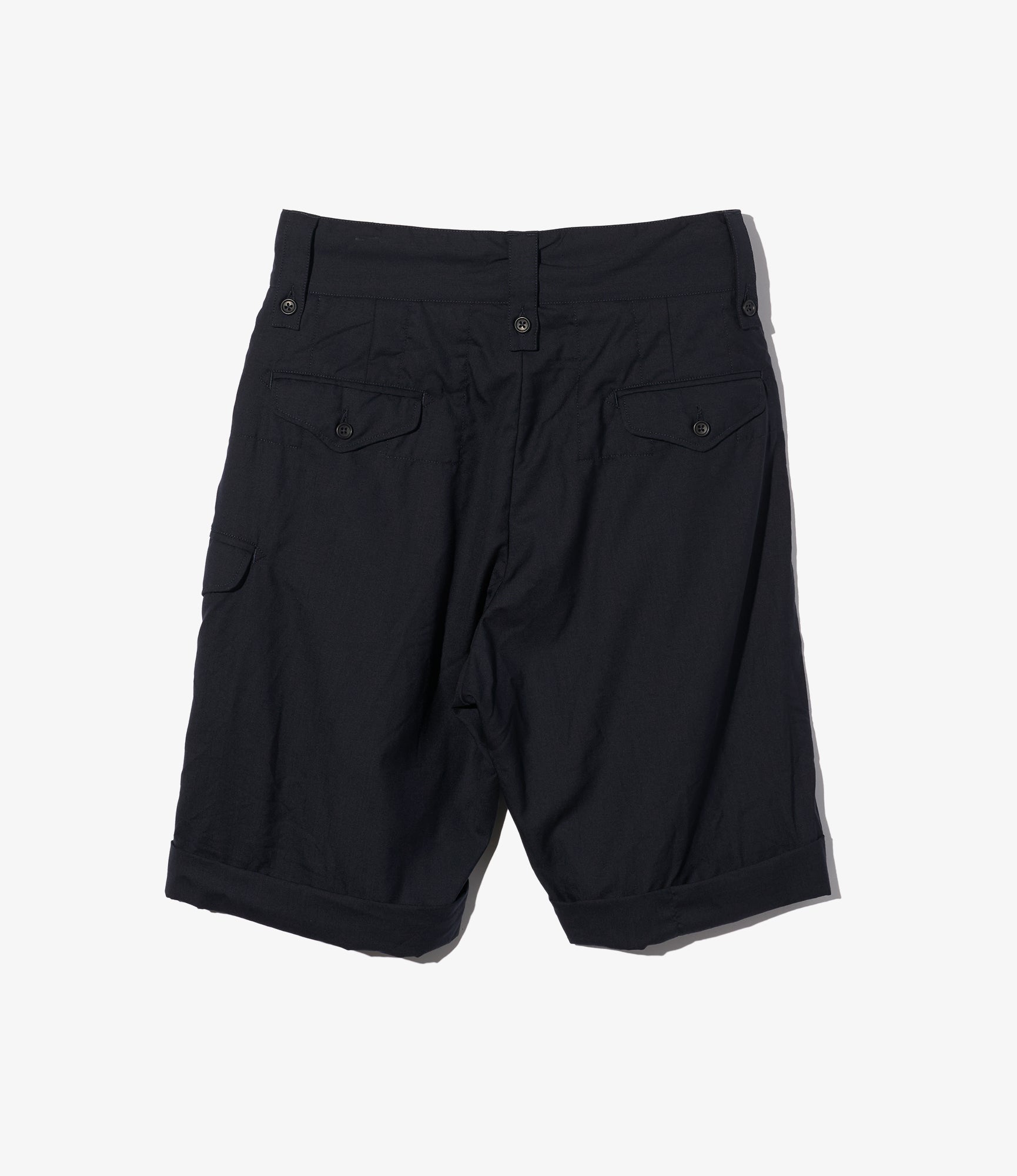 Ghurka Short - Dk. Navy Tropical Wool