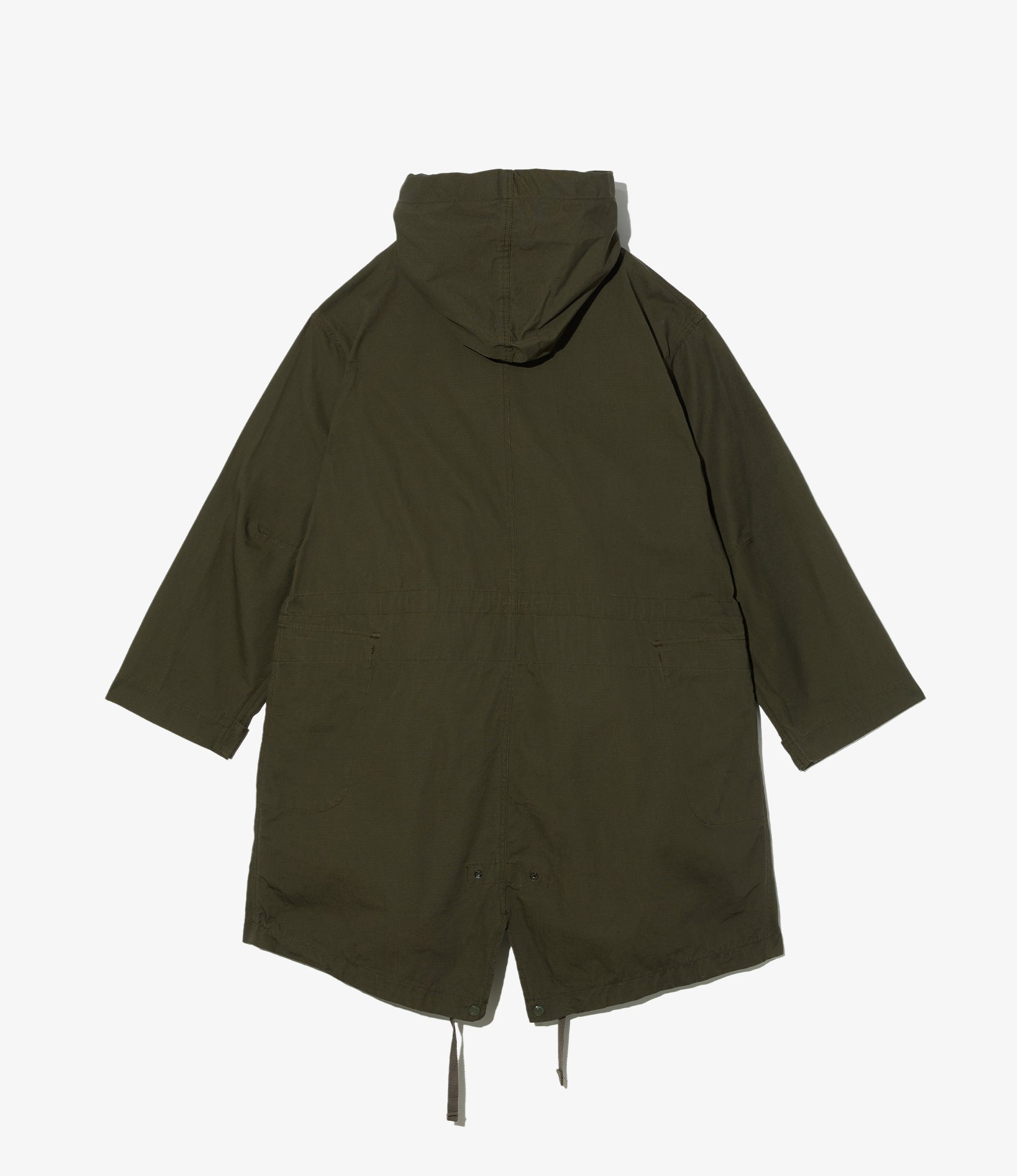 Highland Parka - Olive Heavyweight Cotton Ripstop