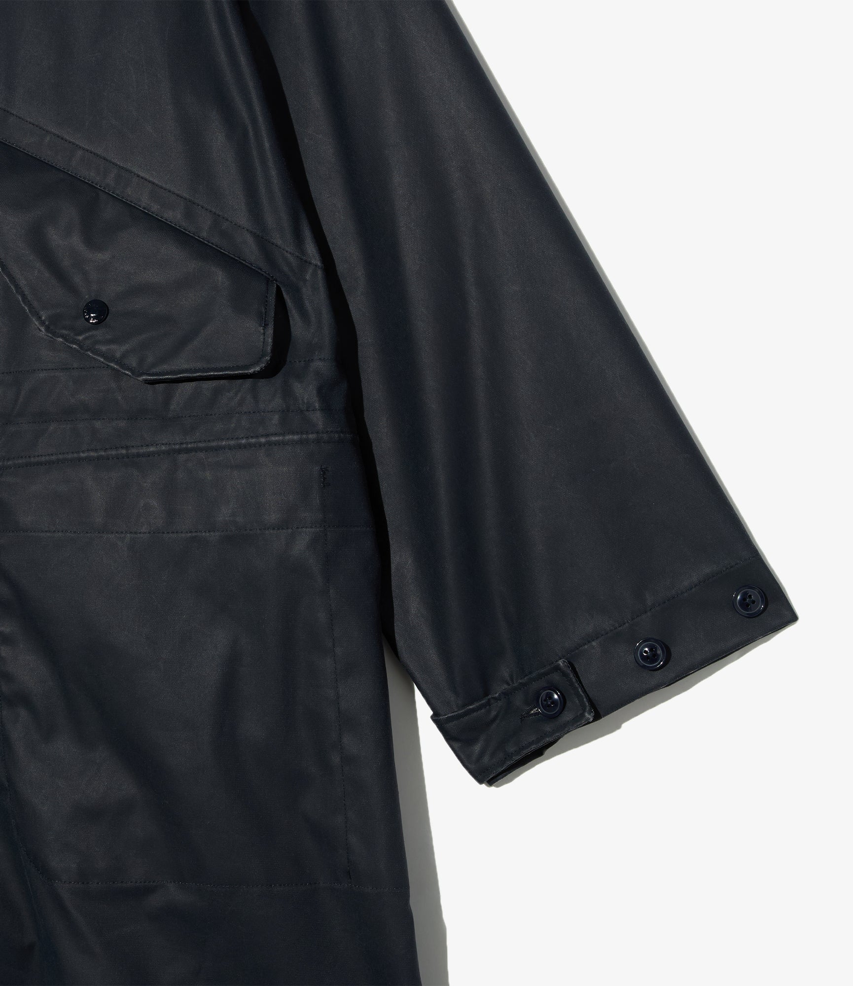 Highland Parka - Dk. Navy Polyester Coated Cloth