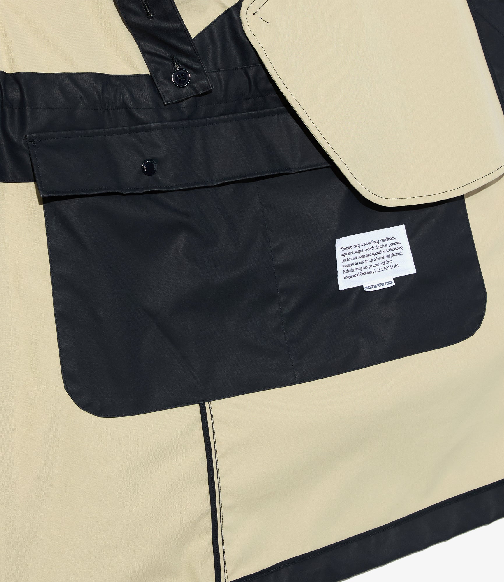 Highland Parka - Dk. Navy Polyester Coated Cloth