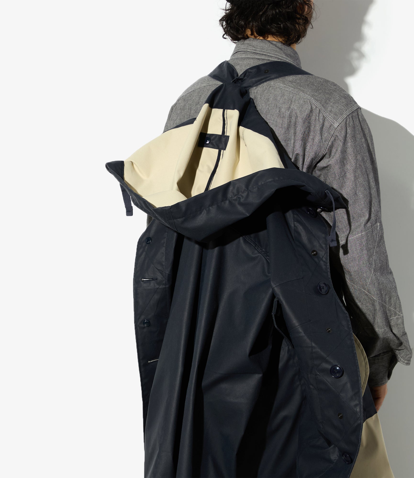 Highland Parka - Dk. Navy Polyester Coated Cloth