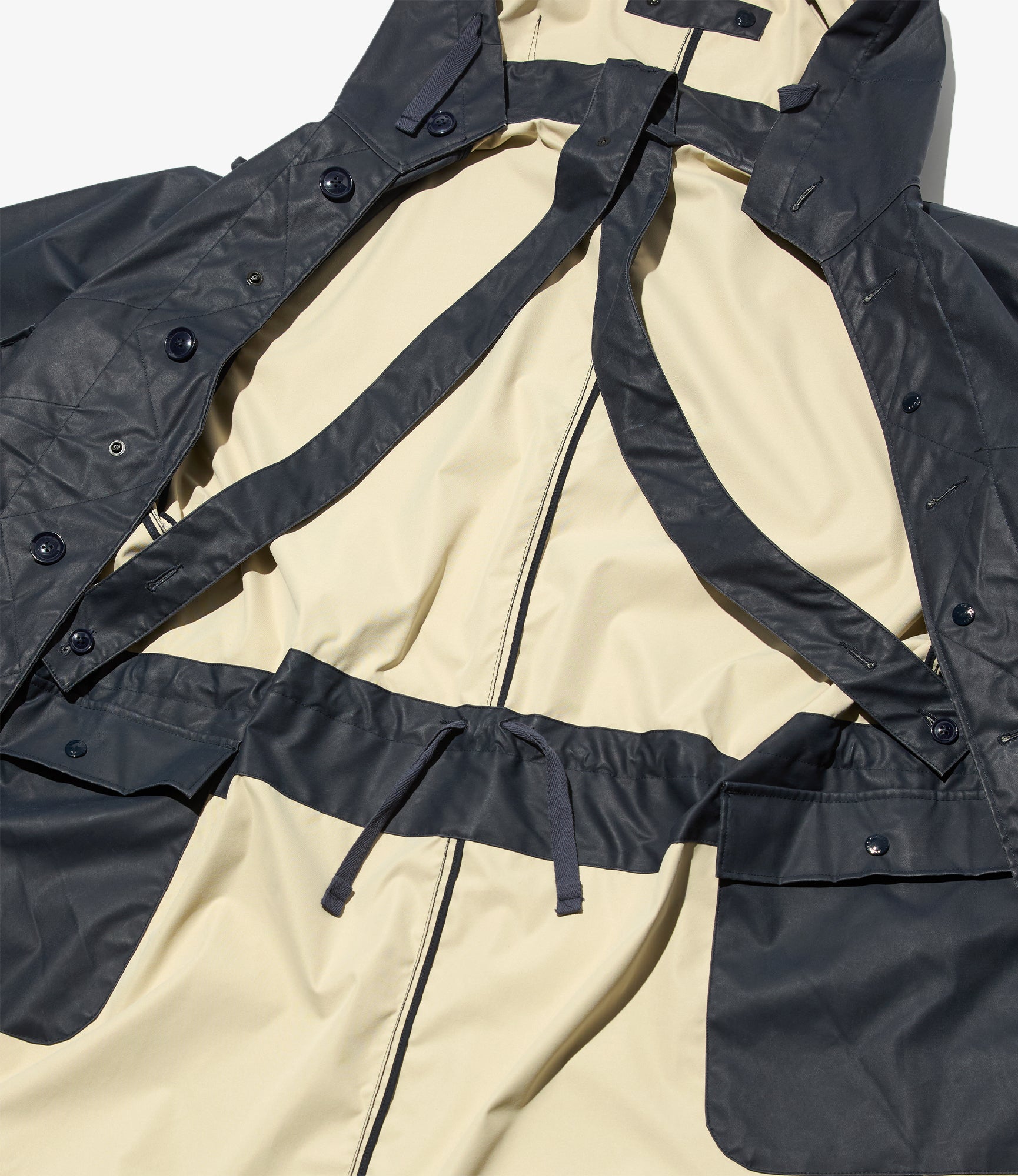 Highland Parka - Dk. Navy Polyester Coated Cloth