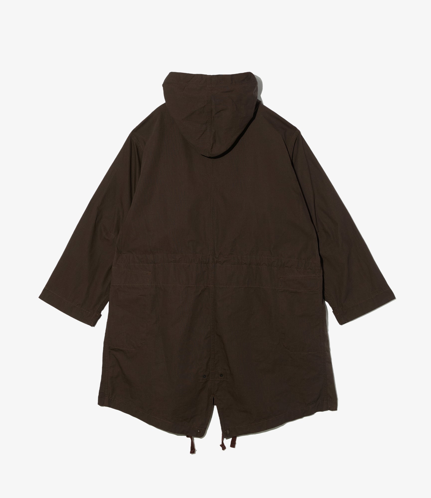 Highland Parka - Dk. Brown Heavyweight Cotton Ripstop