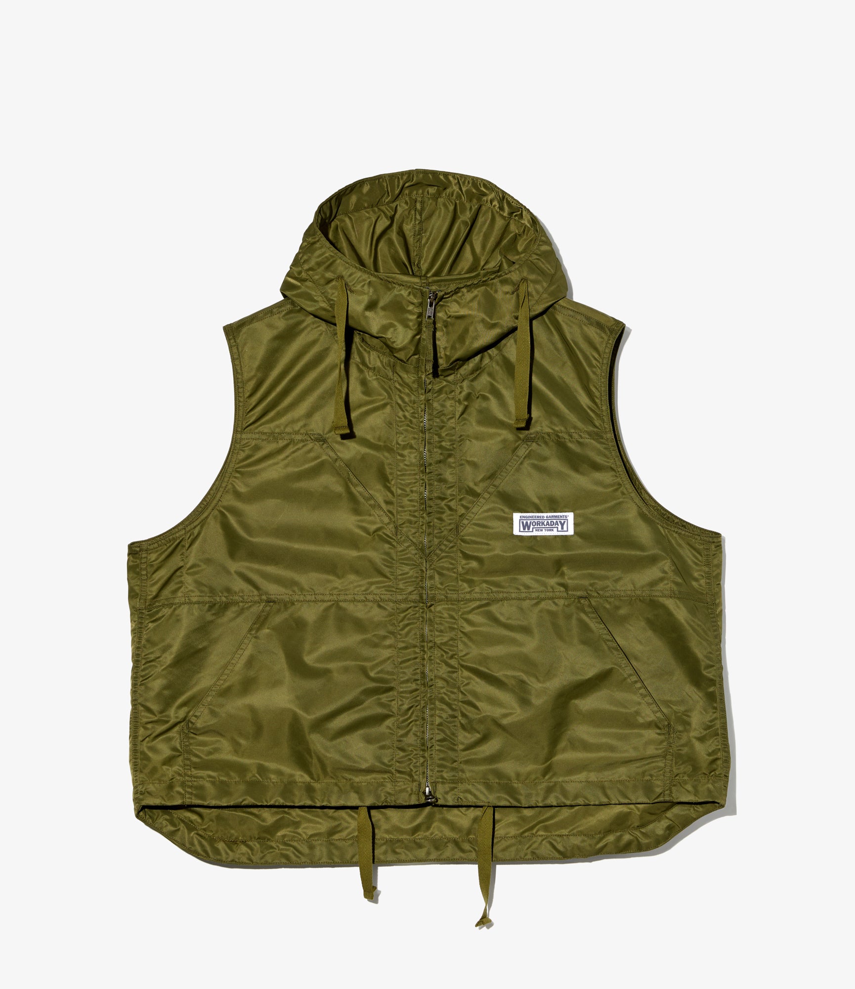 トップス engineeredgarments hooded short vest Vests | Nepenthes America