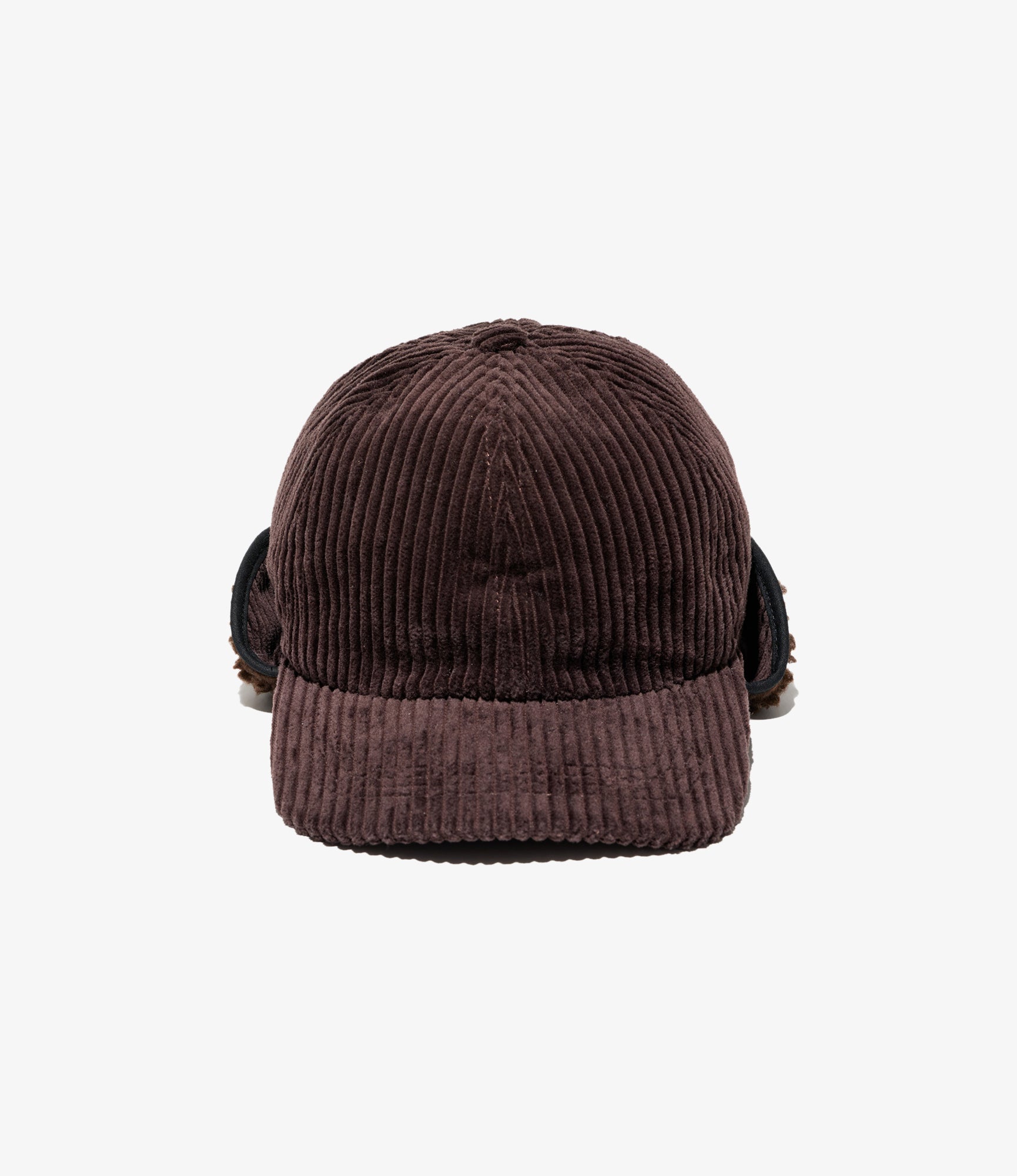 Hunting Cap - Dk. Brown Cotton 4.5W Corduroy