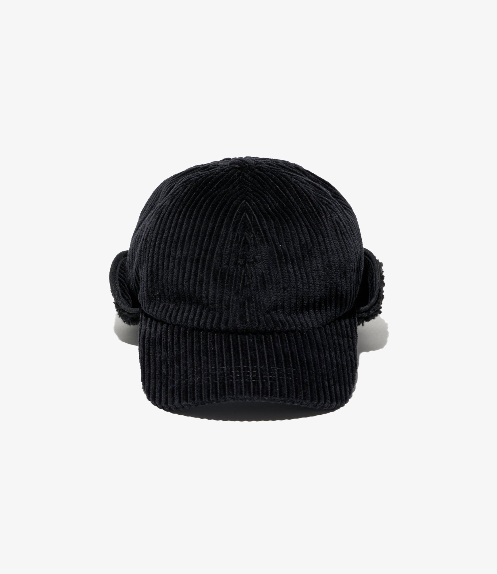 Hunting Cap - Black Cotton 4.5W Corduroy