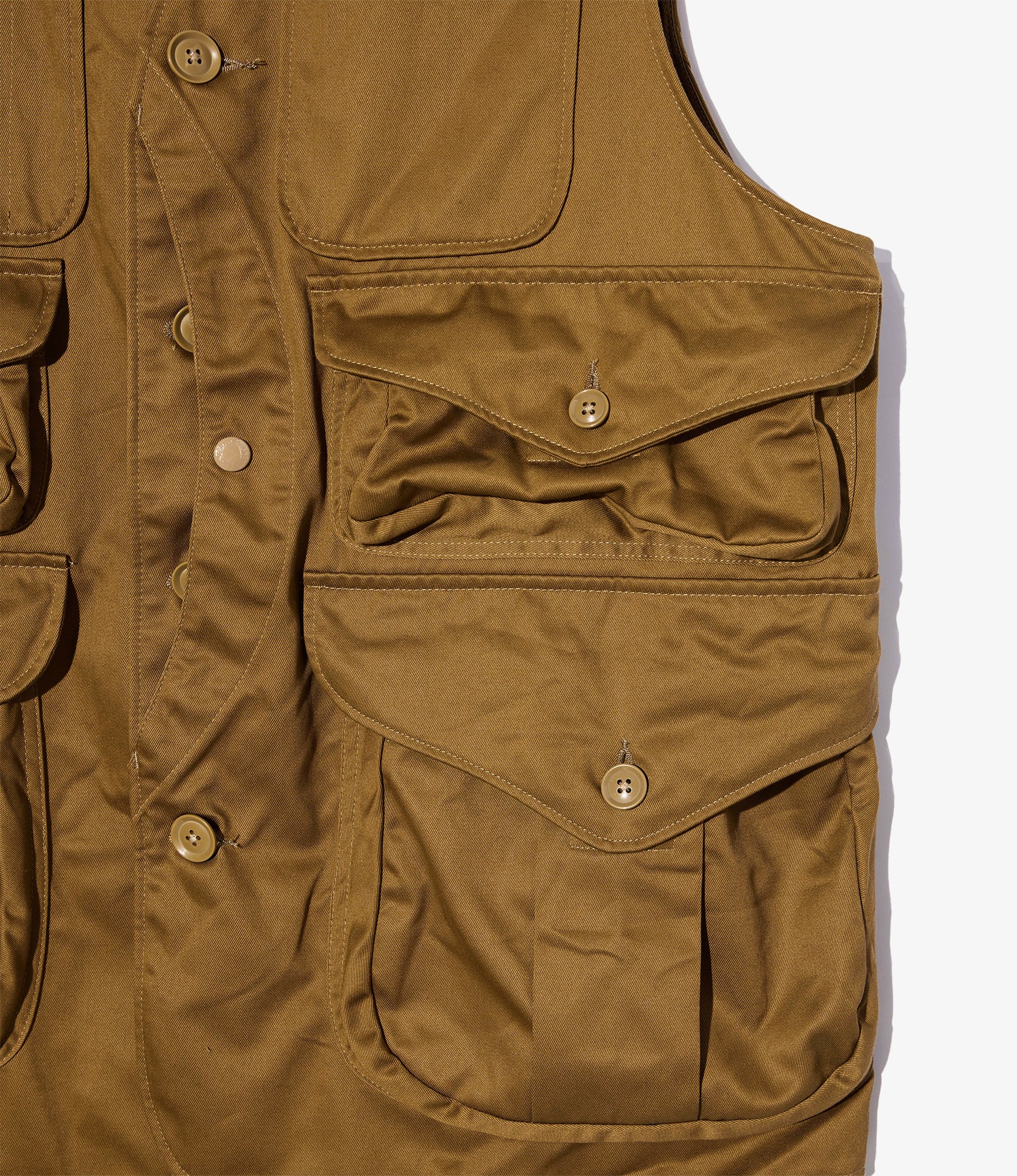 Hunting Jacket - Camel Cotton High Count Heavy Twill