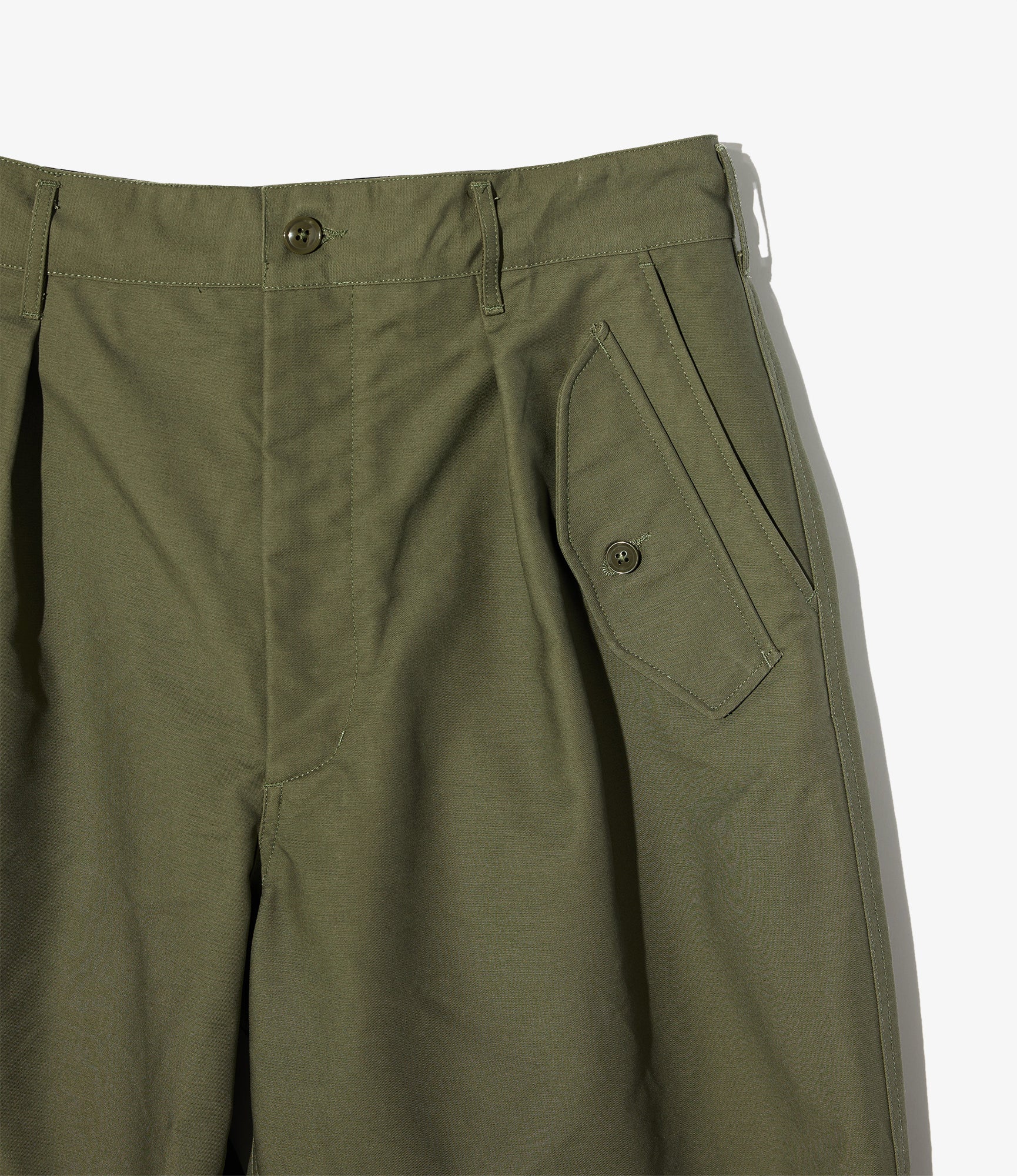 IAC Pant - Olive Cotton Double Cloth