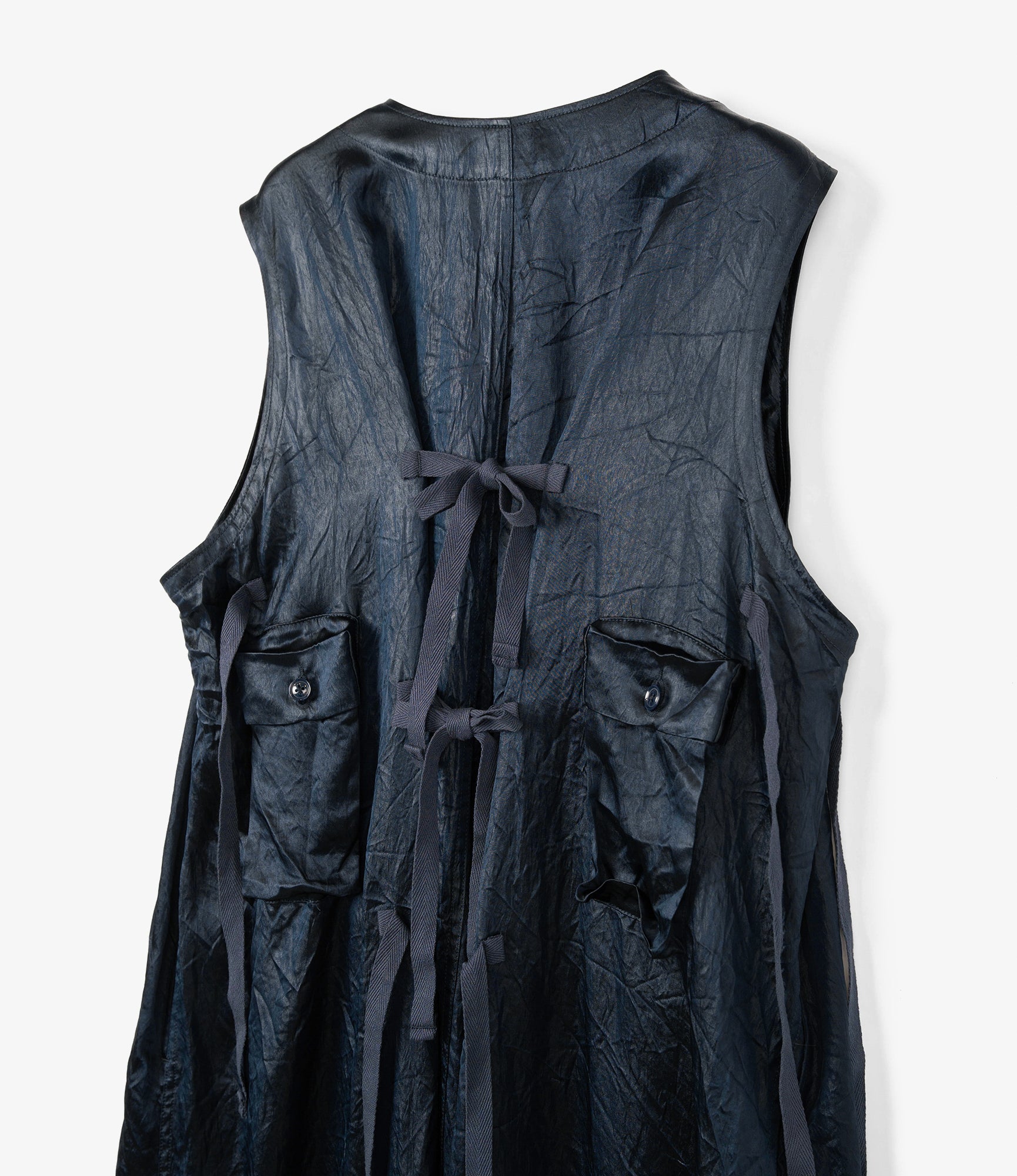 Women's C-1 Dress - Dk. Navy Shiny Acetate
