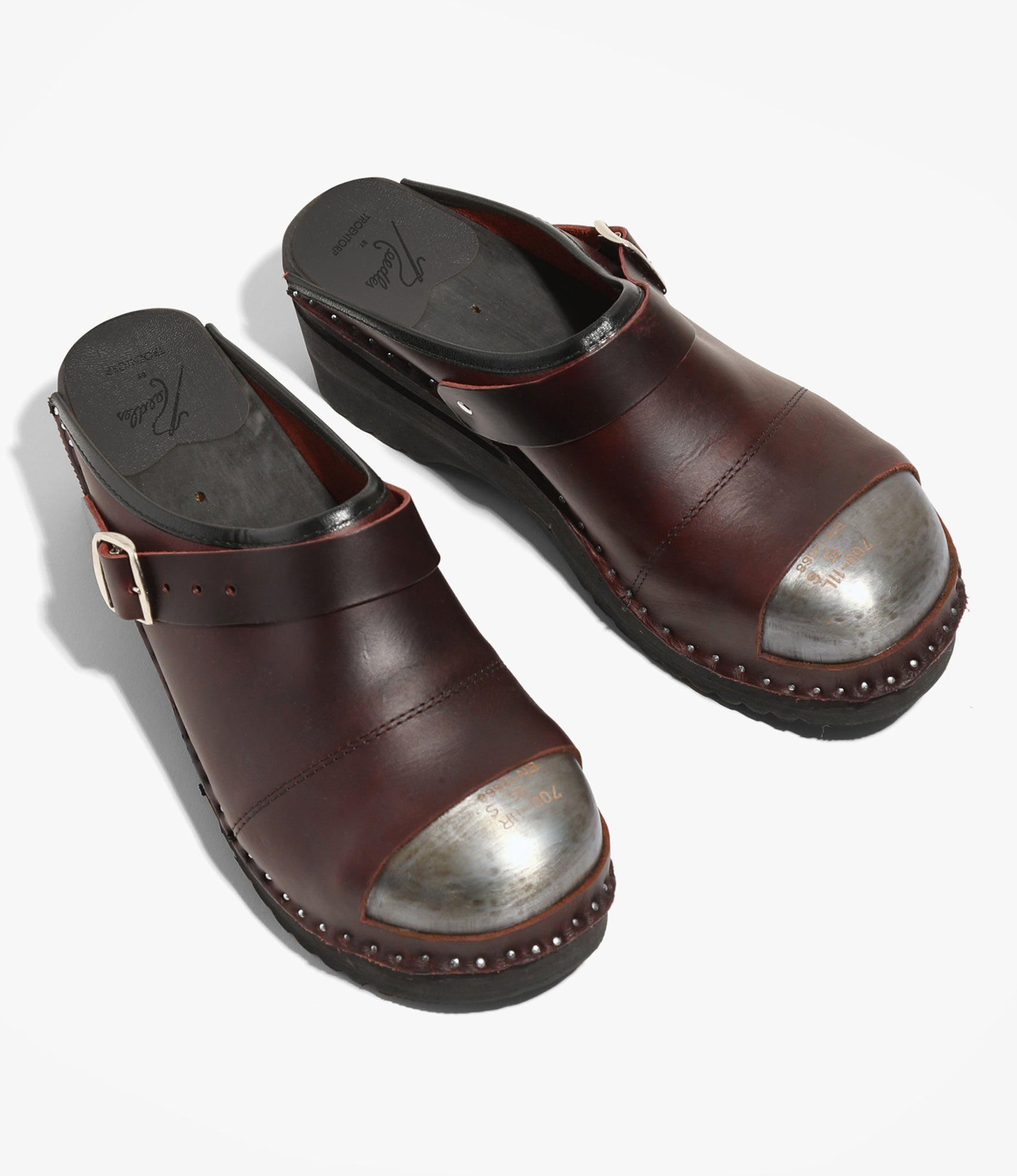 靴 Needles x Troentorp Needles x Troentorp - Safety - Smooth/Steel Toe - Bordeaux