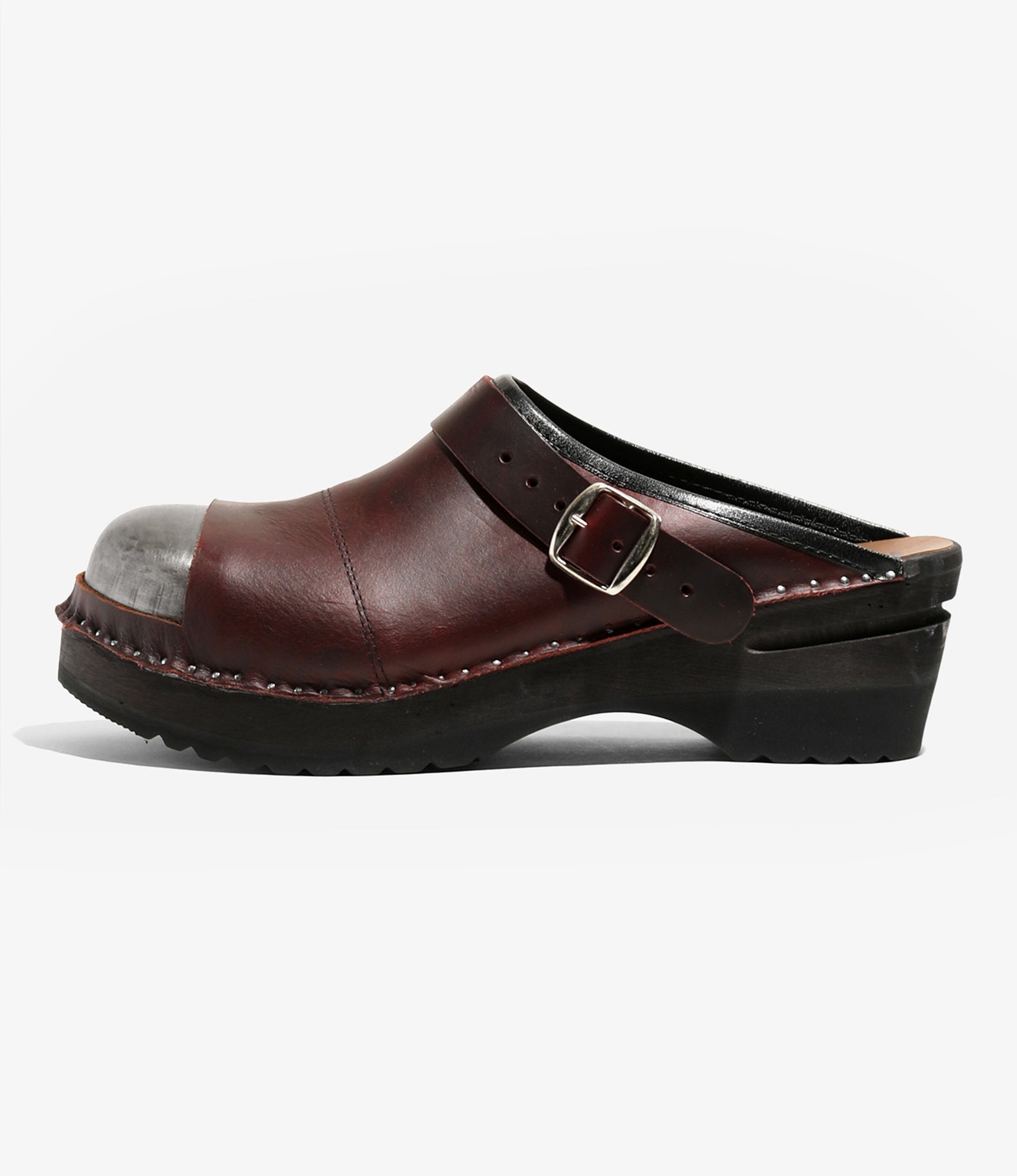 Needles x Troentorp - Safety - Smooth/Steel Toe - Bordeaux