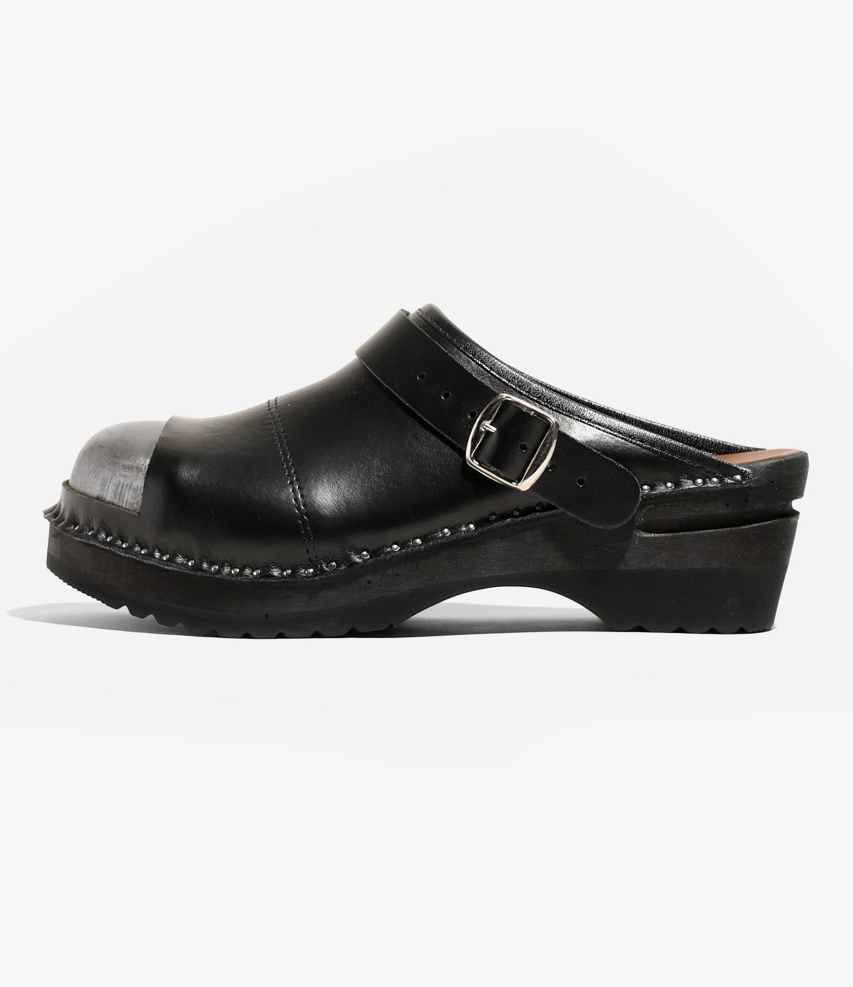 Needles x Troentorp - Safety - Smooth/Steel Toe - Black