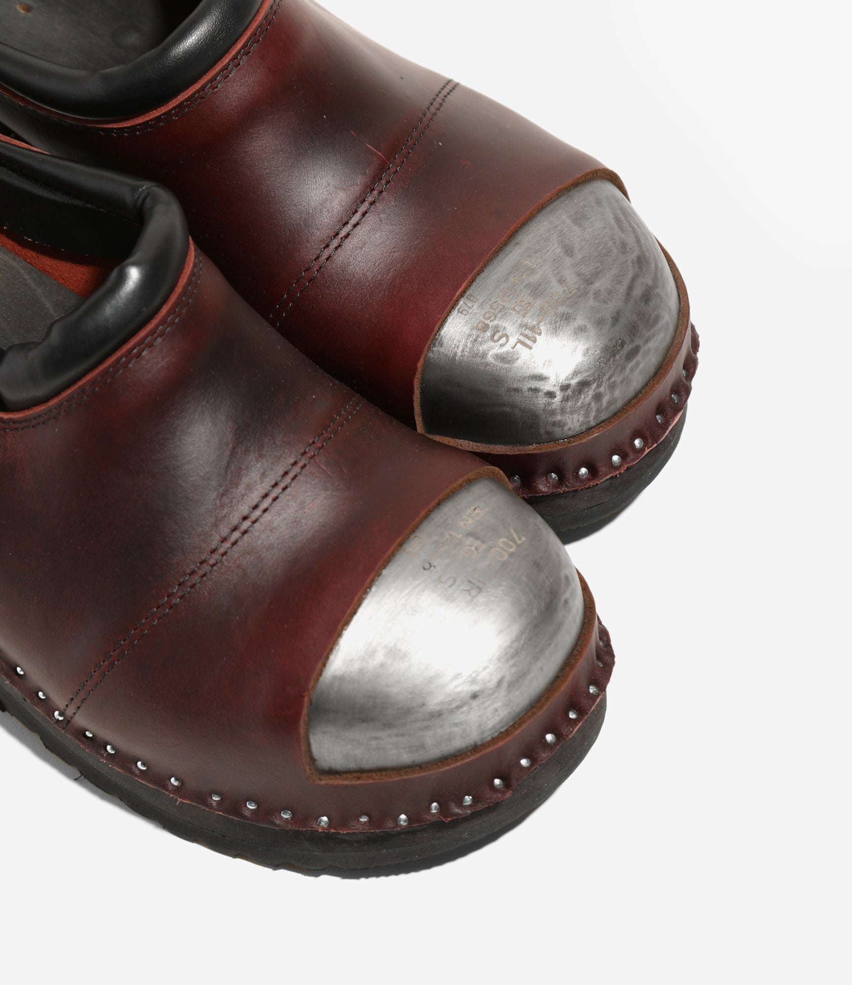 Needles x Troentorp - Picasso - Smooth/Steel Toe - Bordeaux