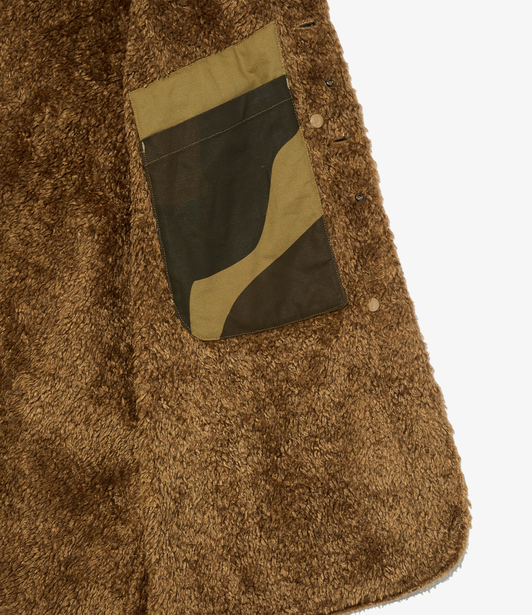 Liner Vest - Brown Mammoth Duck Camo Canvas