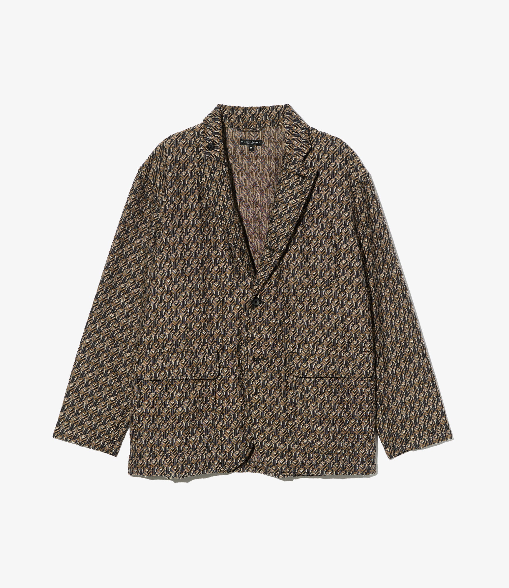 Loiter Jacket - Khaki/Black CP Deco Jq.