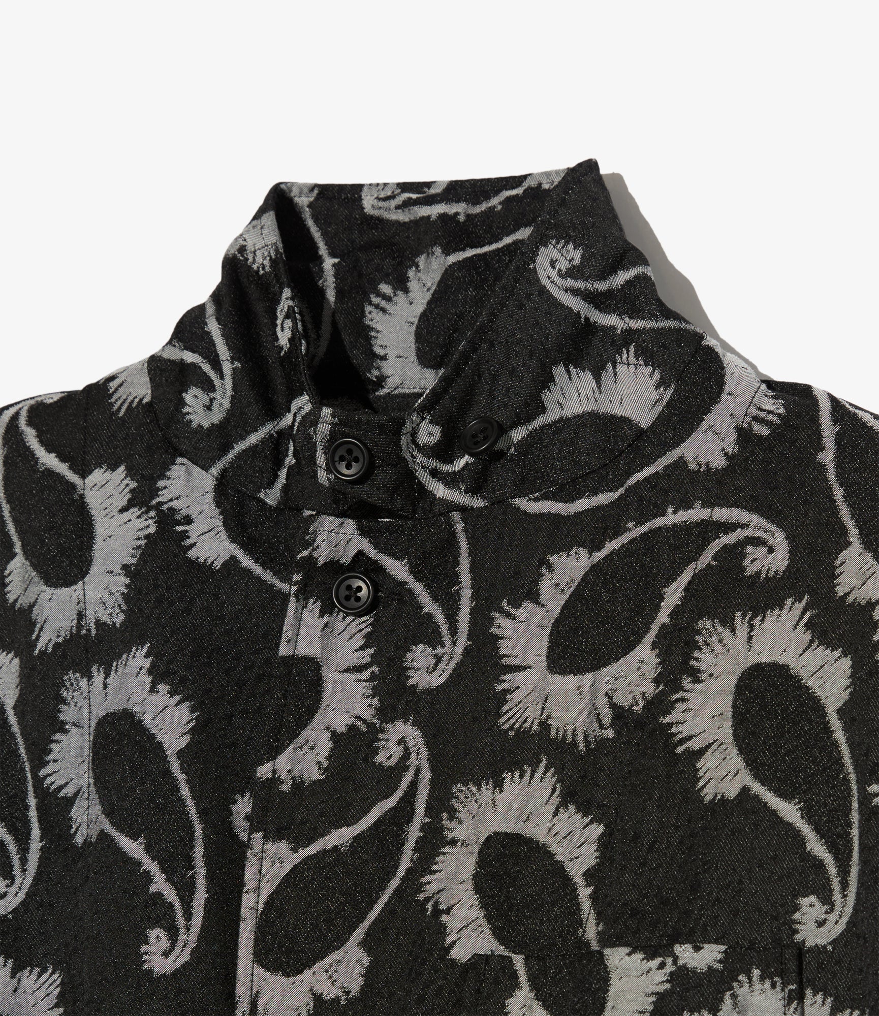 Loiter Jacket - Black/Grey CP Paisley Jq.