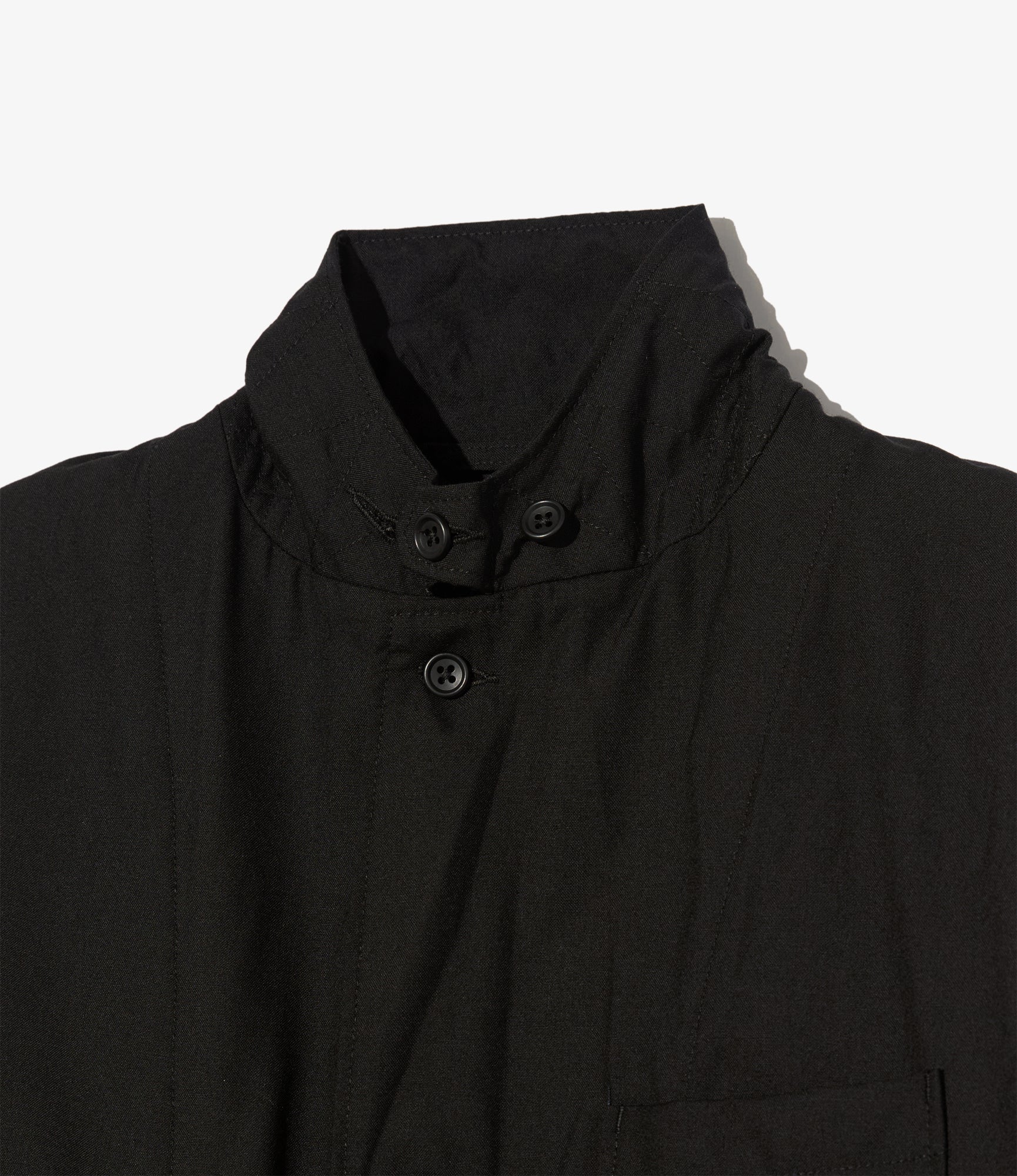 Loiter Jacket - Black Tropical Wool