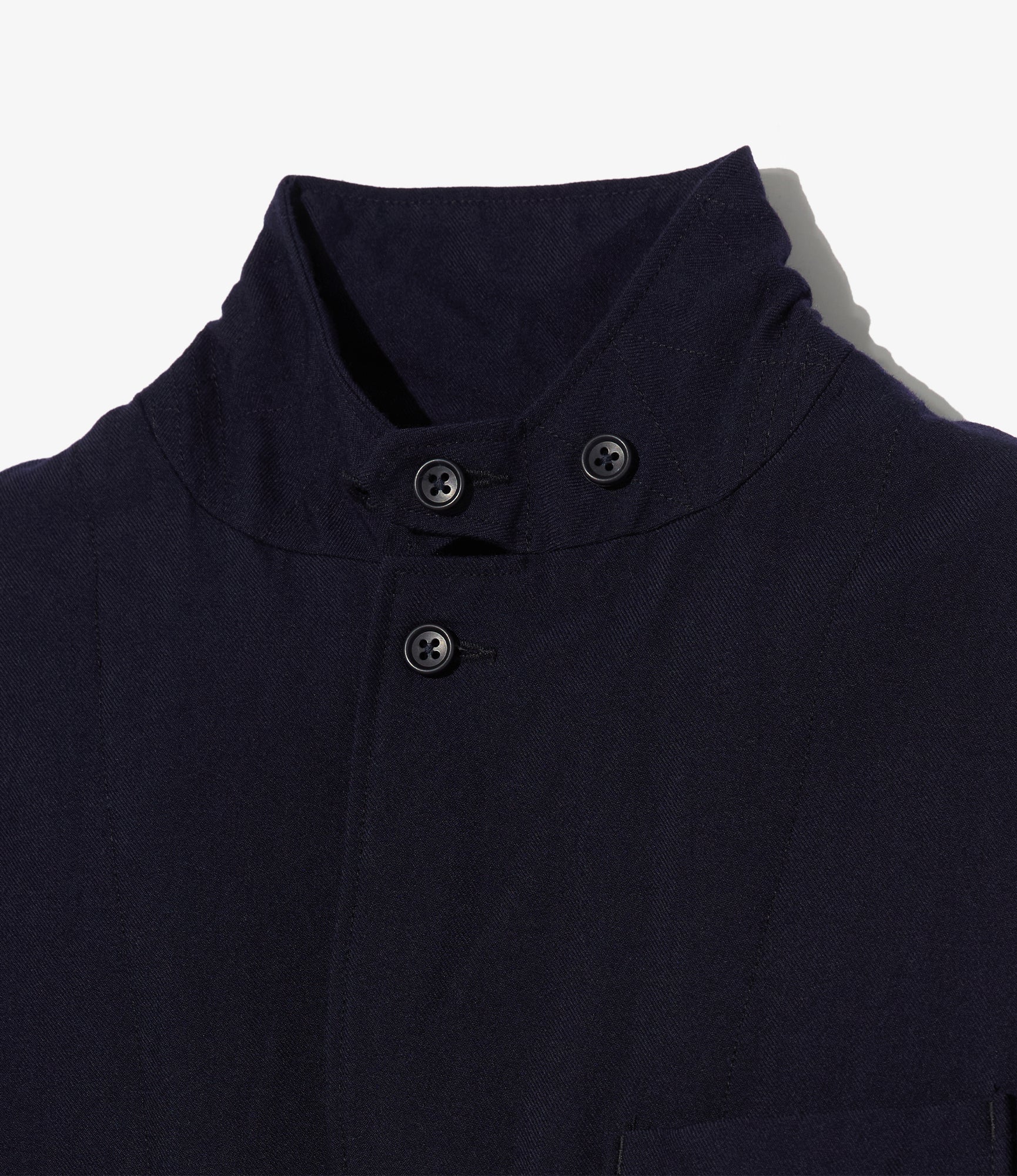 Loiter Jacket - Dk. Navy Wool Uniform Serge