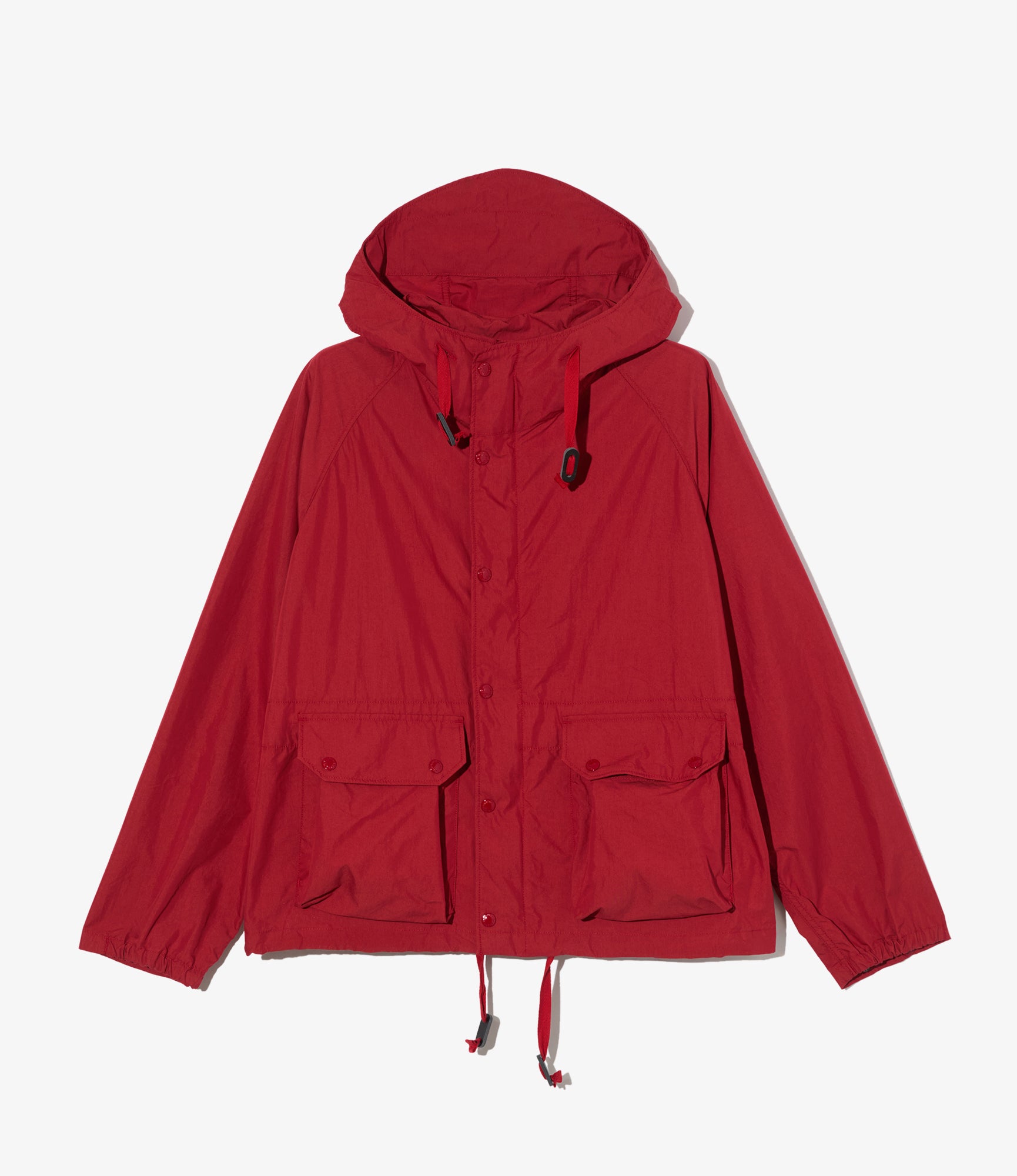 【2026SS】Engineered Garments Lt Parka Engineered Garments - Lt Parka - Red Lt. Weight Nyco Poplin