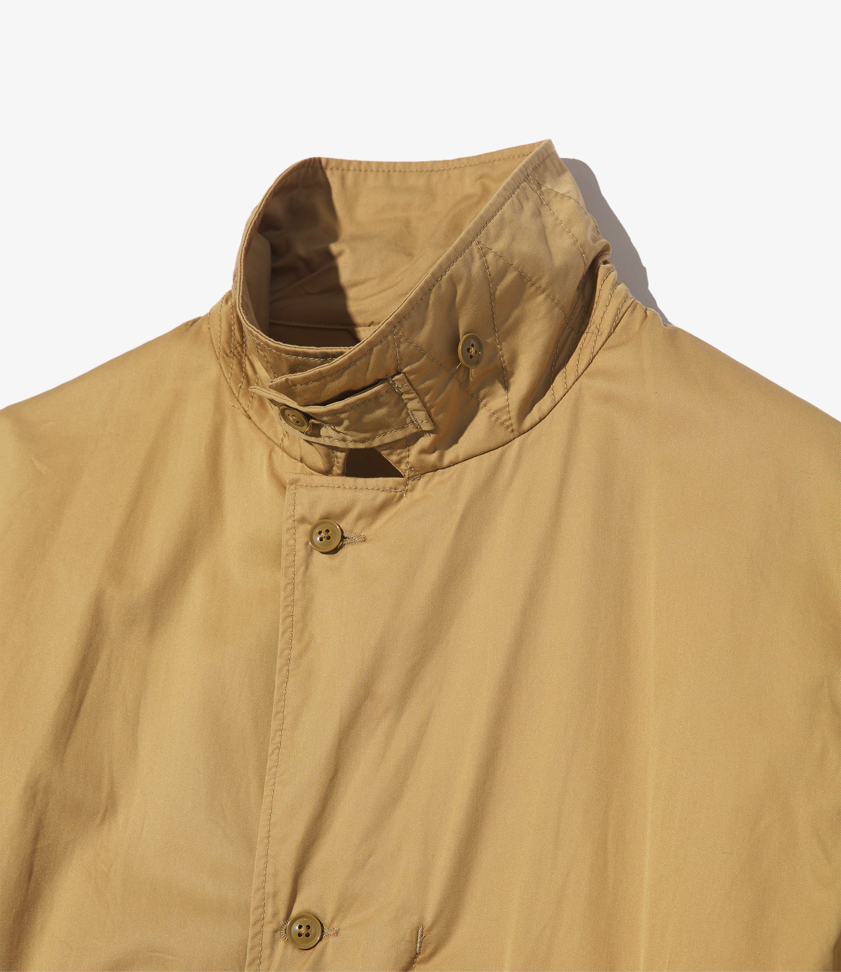 M41 Jacket - Khaki Cotton Superfine Poplin