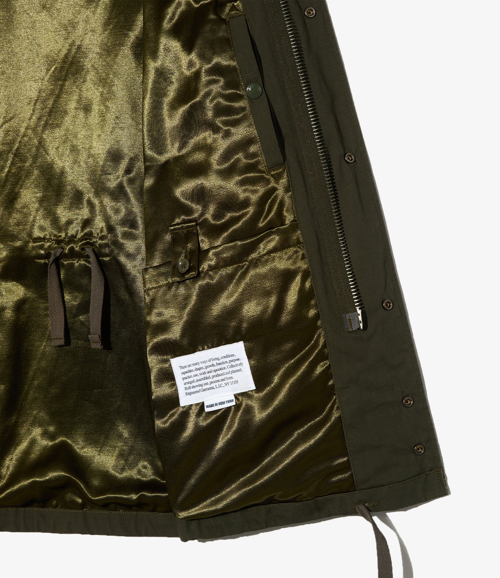 M65 Field Jacket - Olive Heavyweight Cotton Ripstop