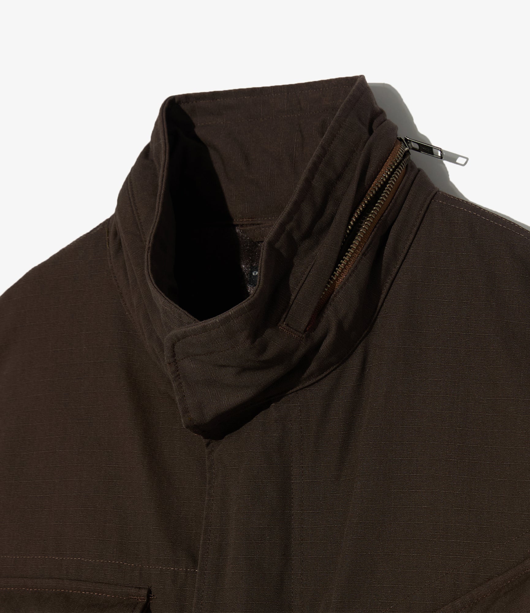 M65 Field Jacket - Dk. Brown Heavyweight Cotton Ripstop