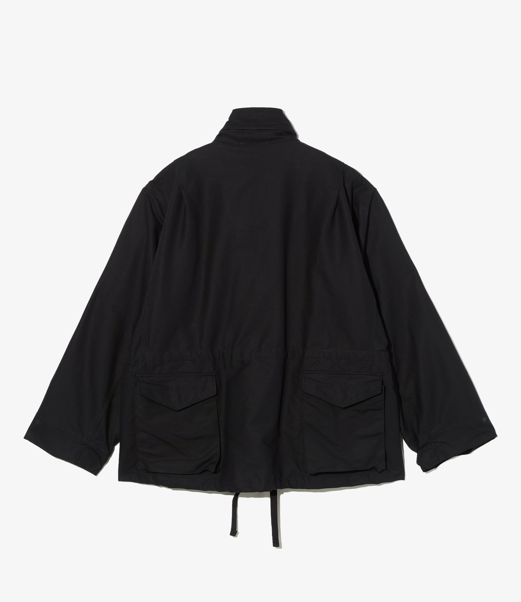 M65 Field Jacket - Black Cotton Double Cloth