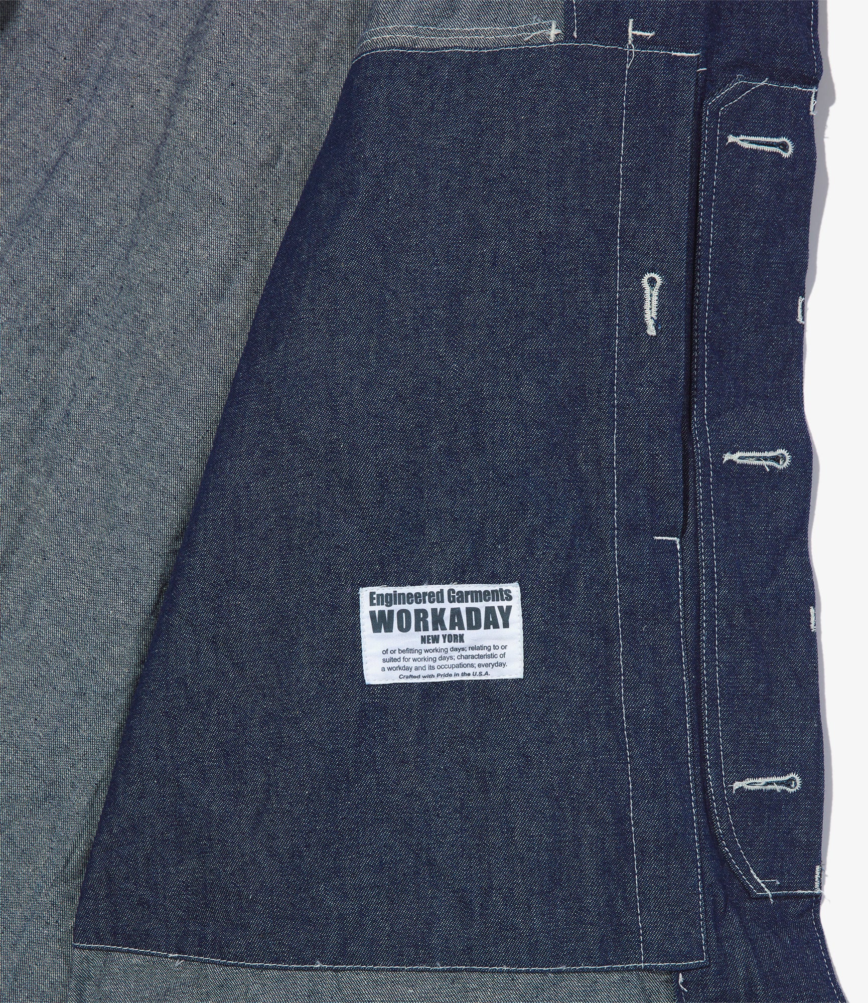 MC Jacket - Indigo Industrial 8oz Denim