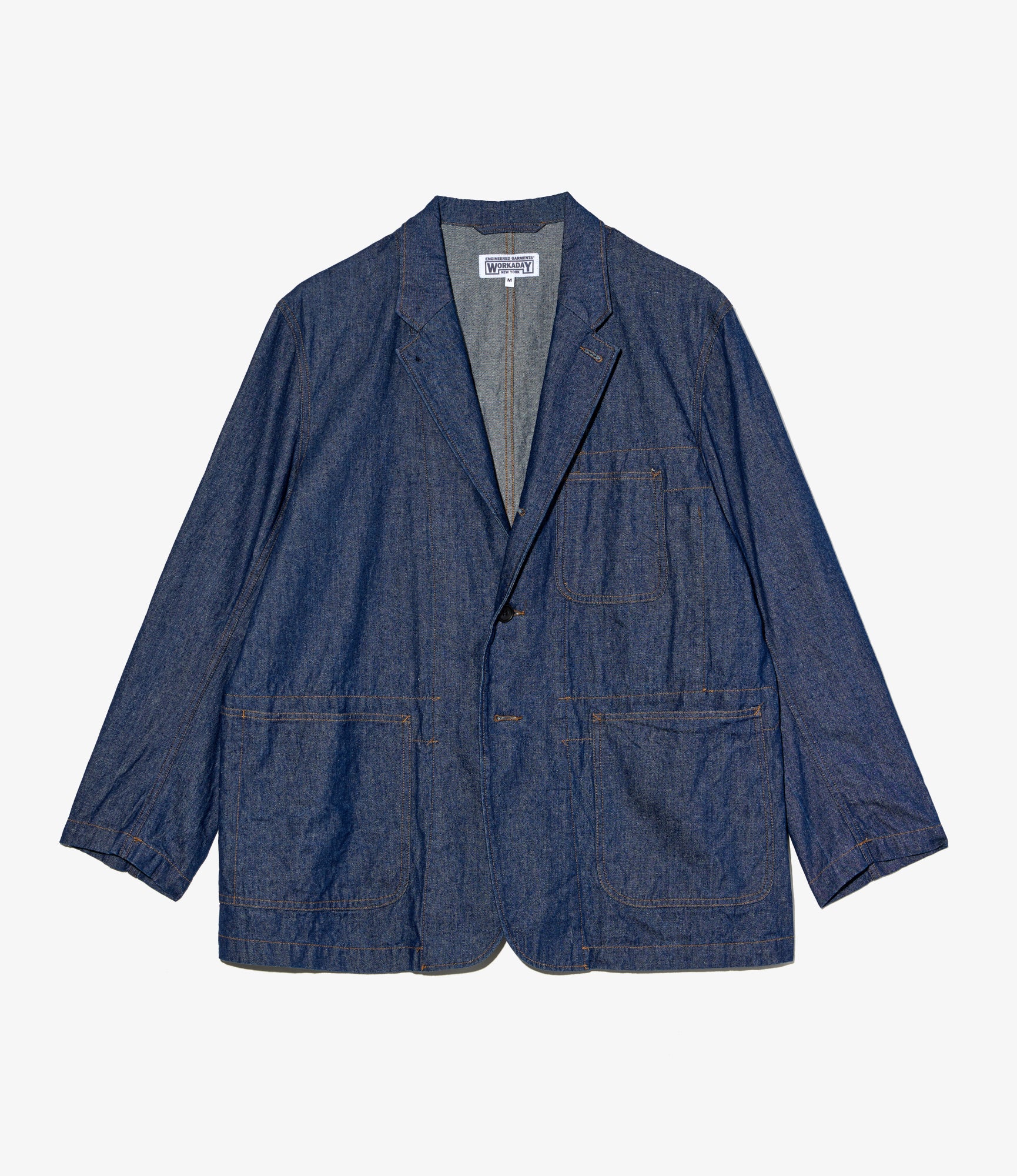 MED Blazer - Indigo Industrial 8oz Denim