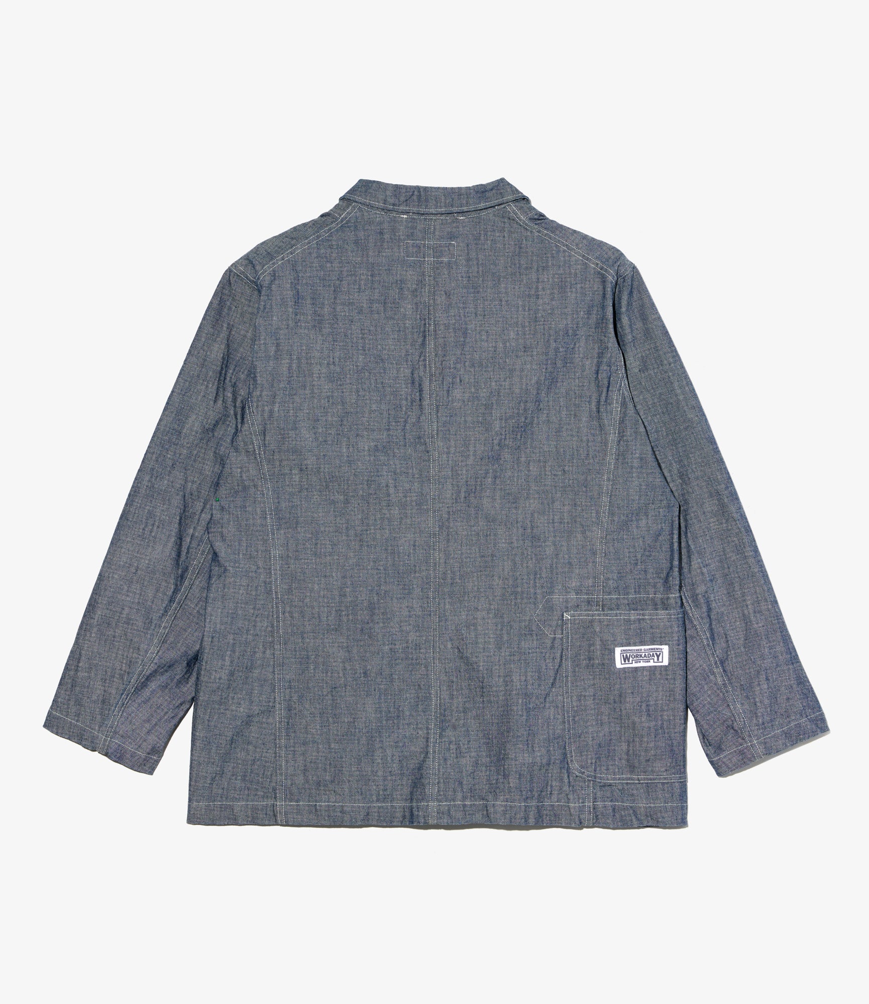 Engineered Garments Workaday - MED Blazer - Indigo 10oz Sea Canvas