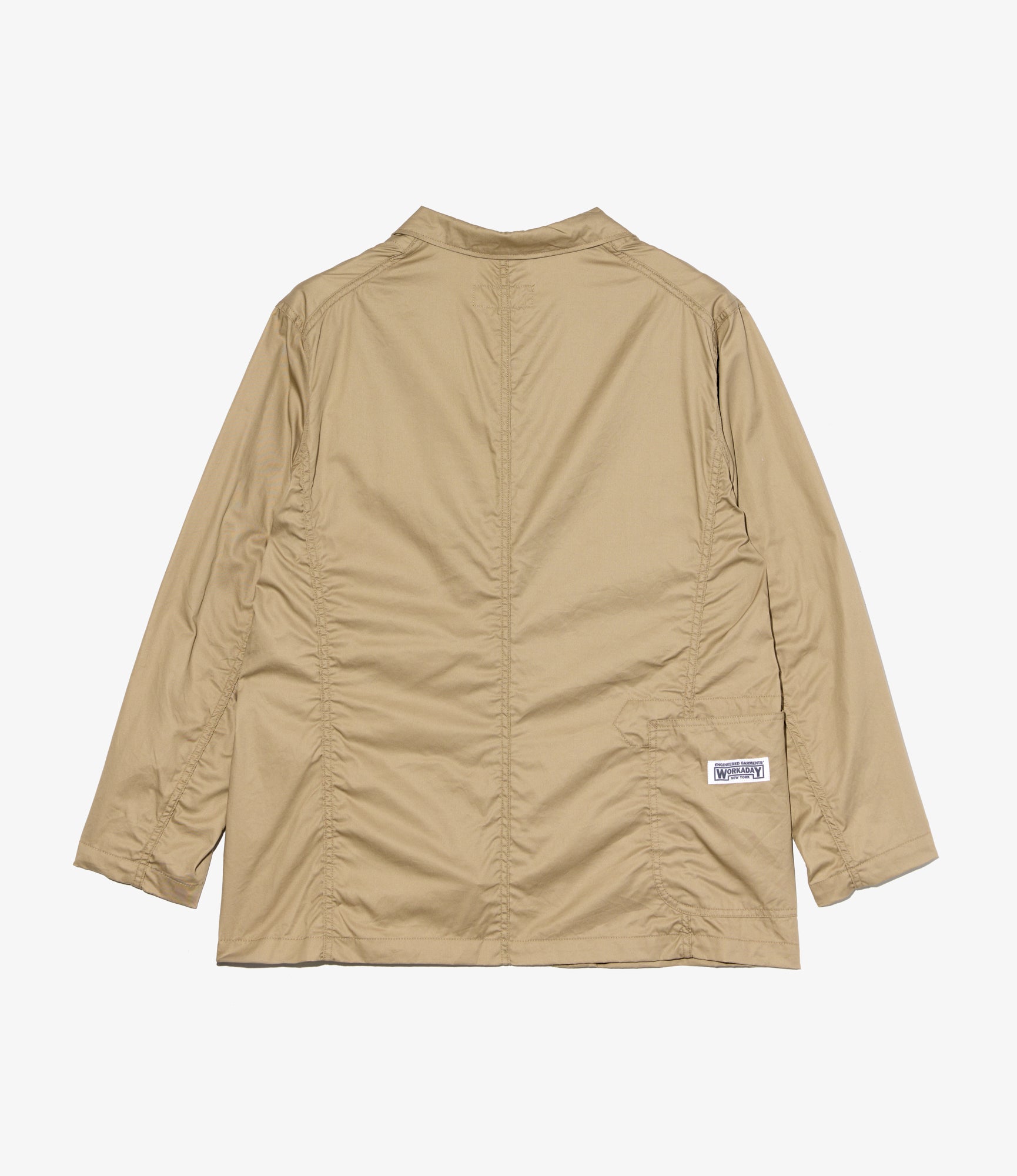 Engineered Garments Workaday - MED Blazer - Khaki Highcount Twill