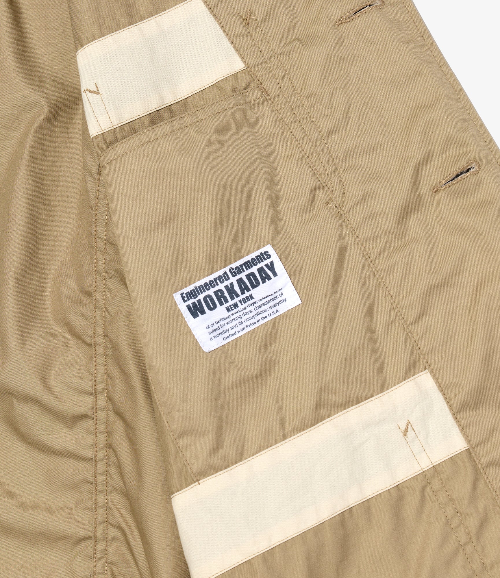MED Blazer - Khaki Highcount Twill