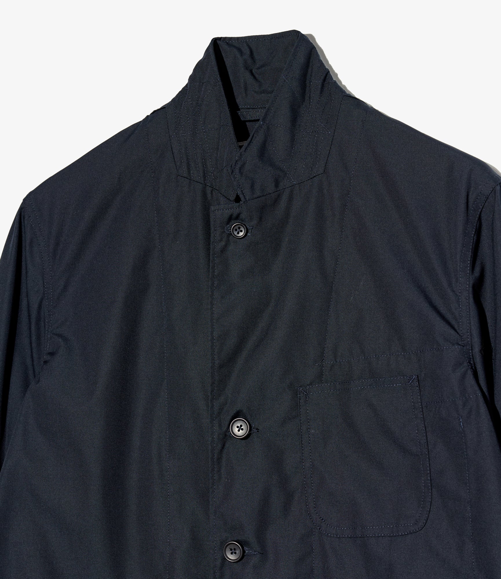 Engineered Garments Workaday - MED Blazer - Dk. Navy PC Poplin