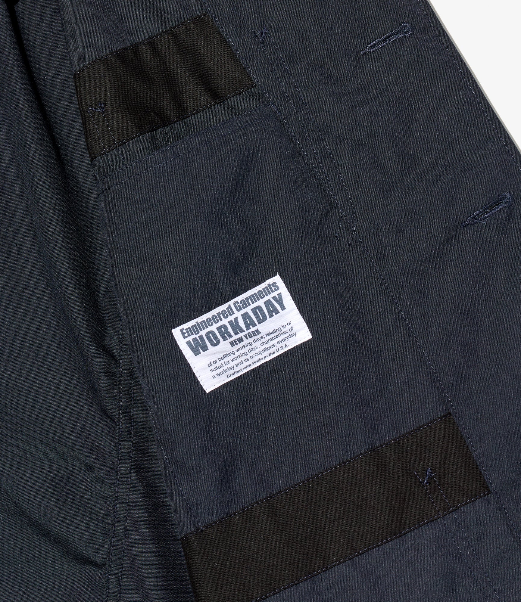 MED Blazer - Dk. Navy PC Poplin