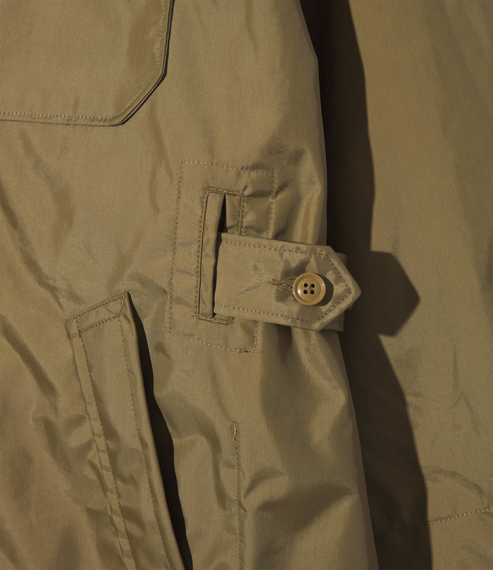 MG Coat - Khaki 3 Layers Nyco Cloth