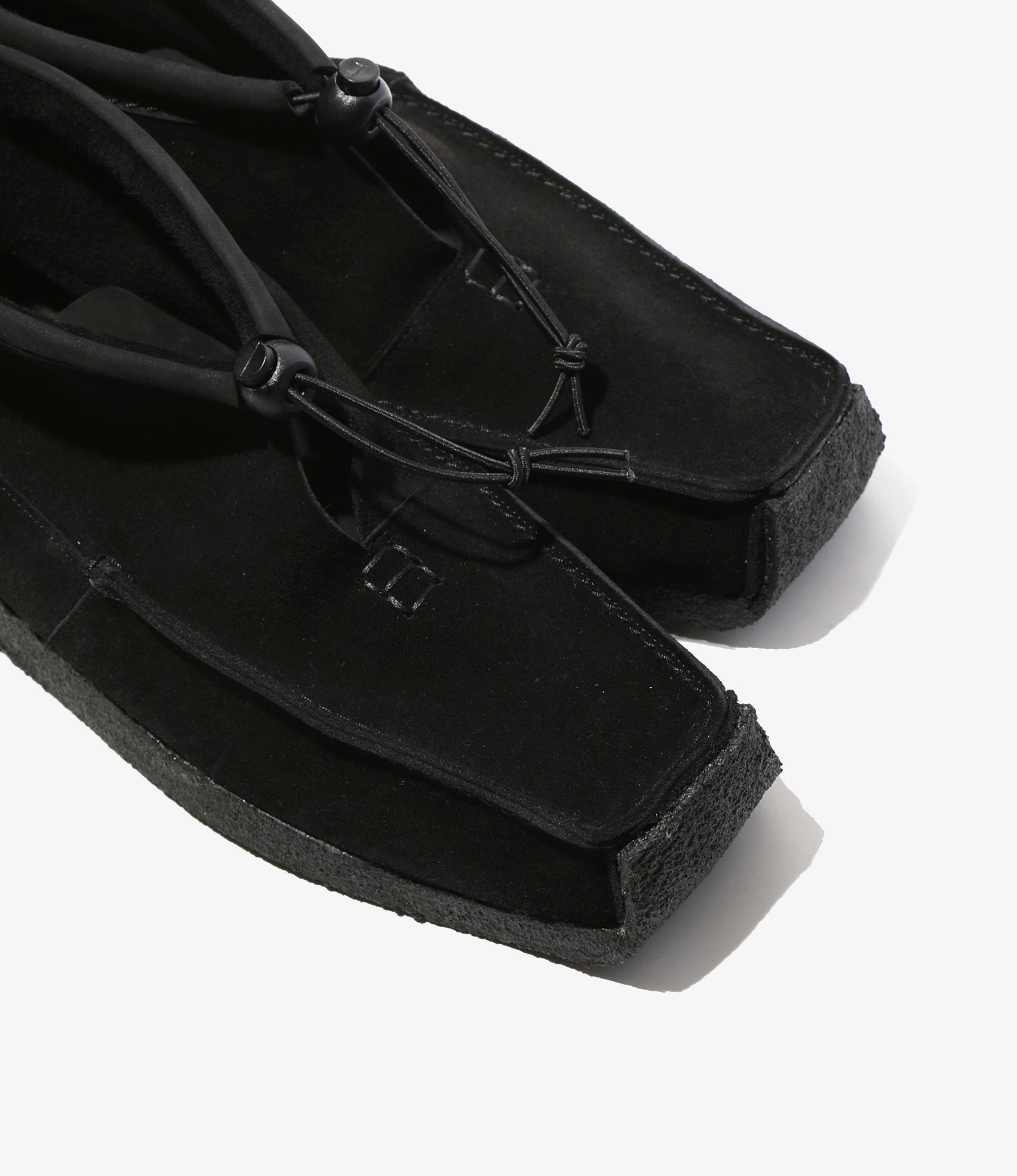 QR Moccasin - High - Black