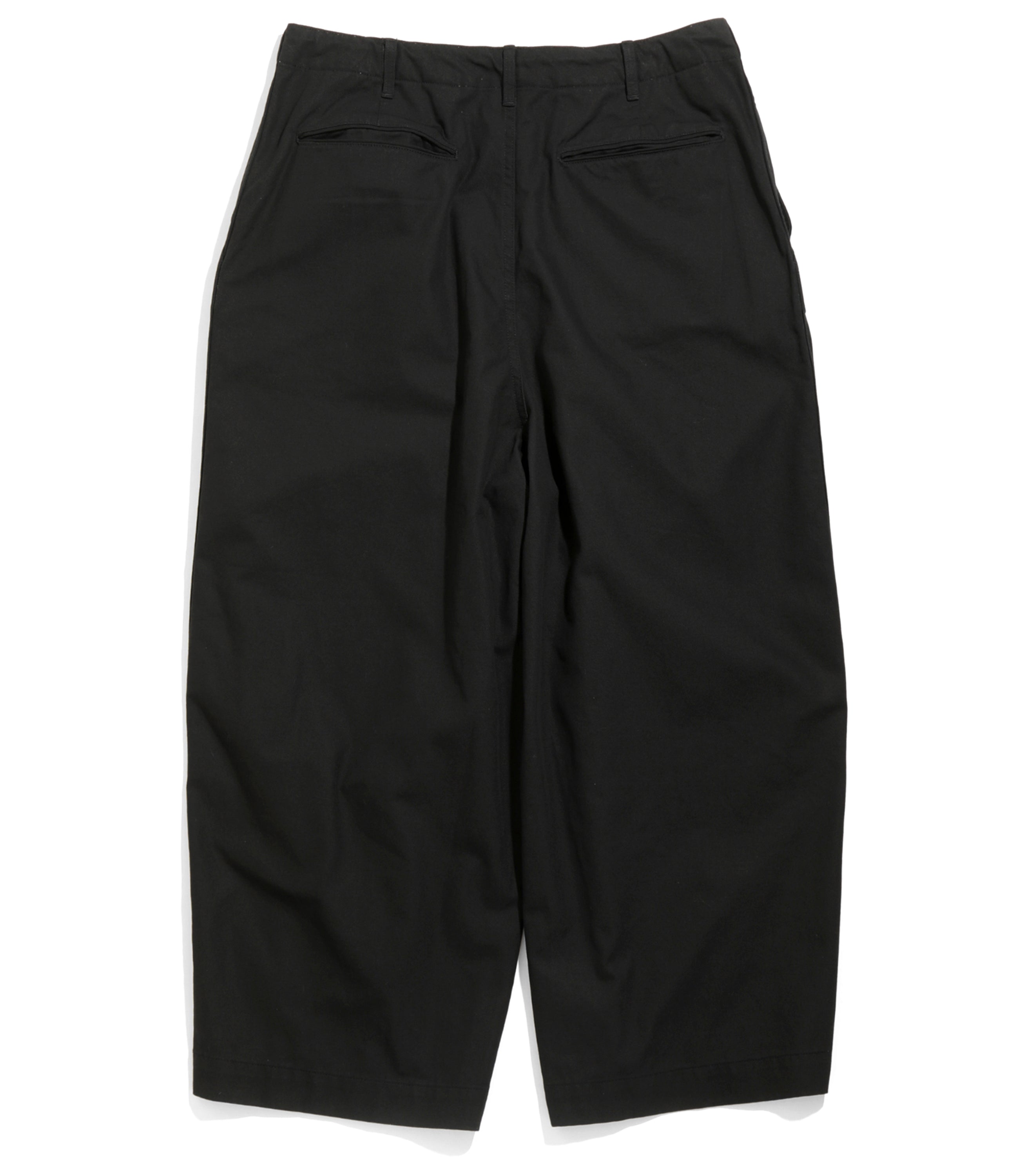 Needles H.D. Pant - Black - Military, men's pants, close-up detail