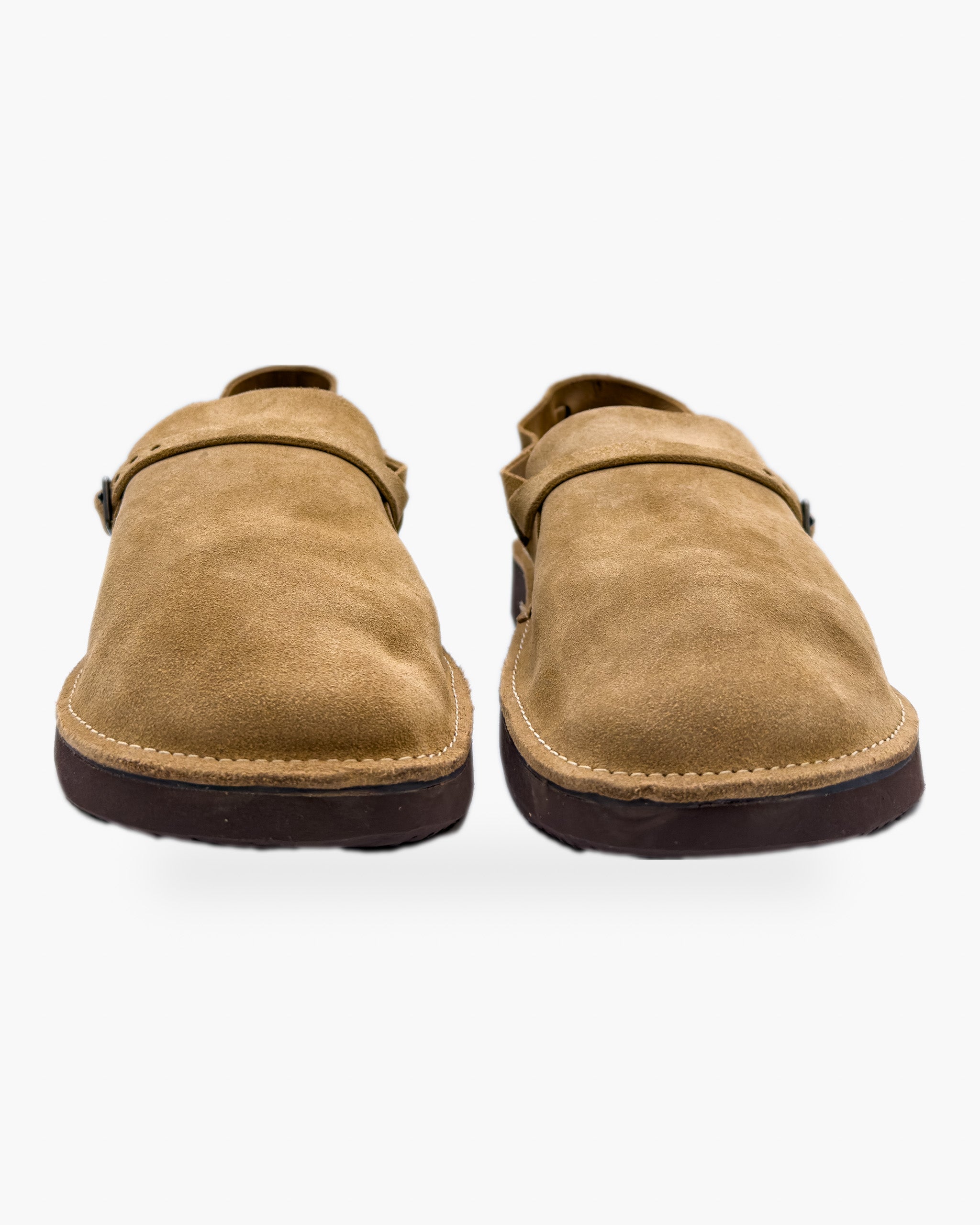Nepenthes Los Angeles x Aurora Shoe Co. - Women's Middle English - Marine Field Roughout