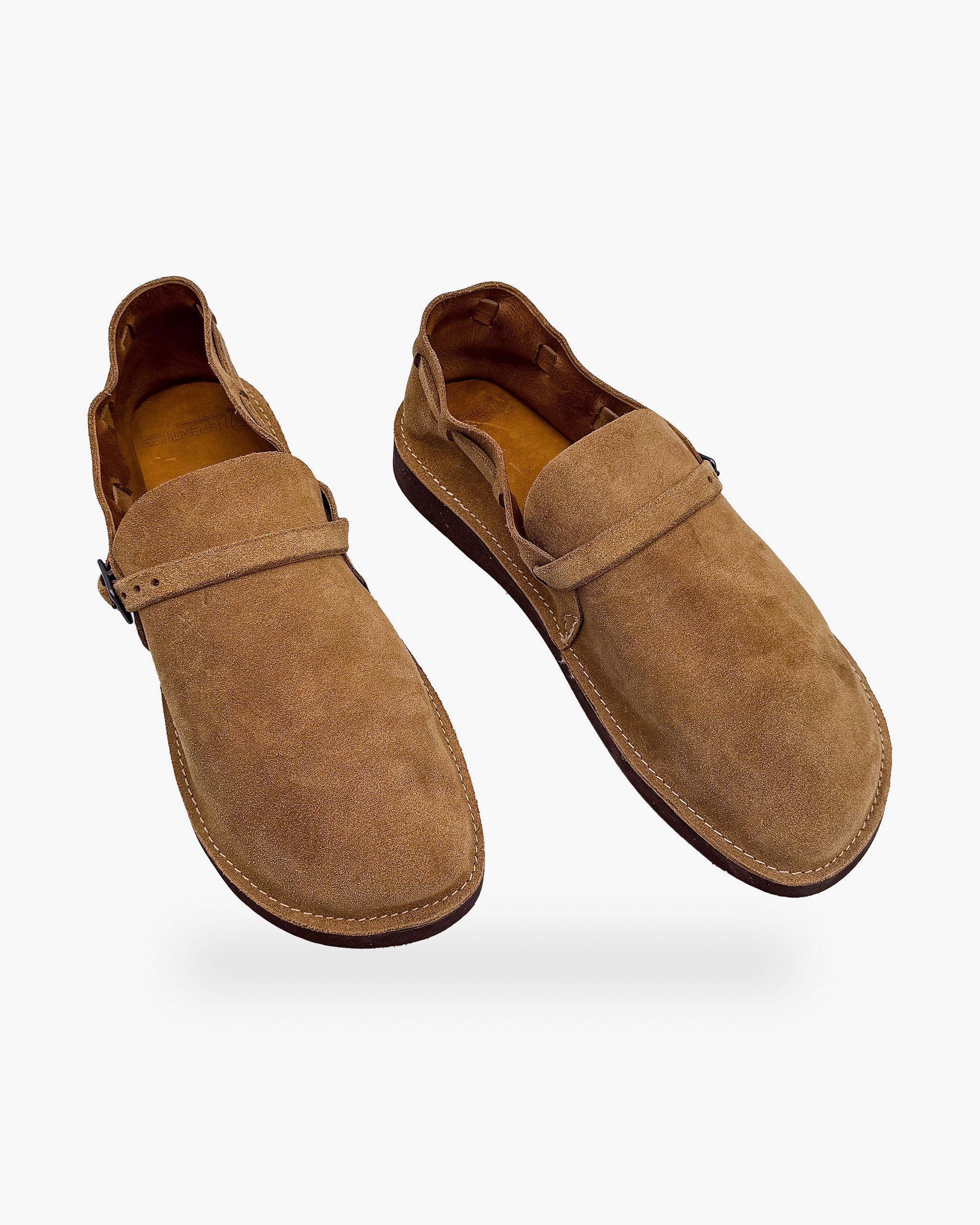 Nepenthes Los Angeles x Aurora Shoe Co. - Women's Middle English - Marine Field Roughout
