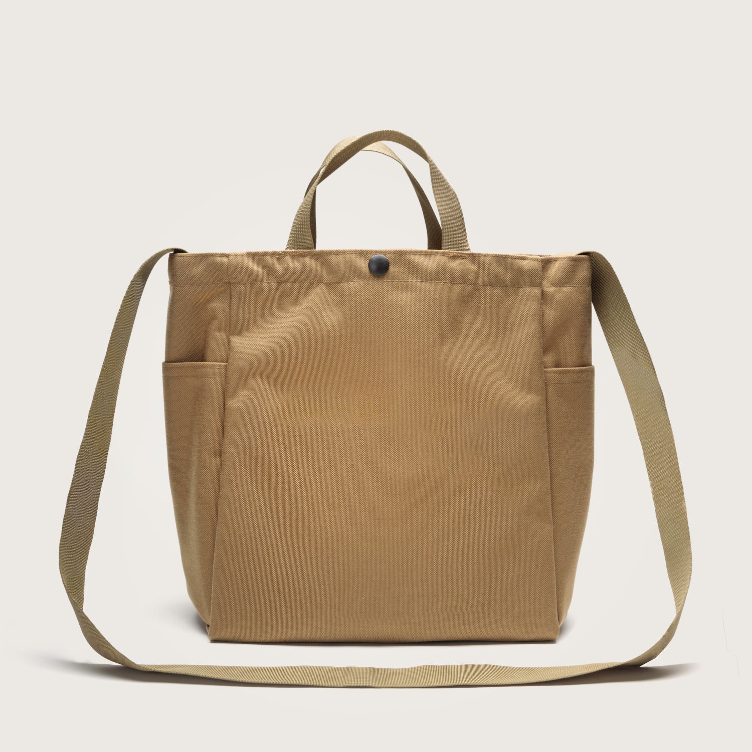 Multi-pocket Bag Medium - Khaki Nylon Canvas