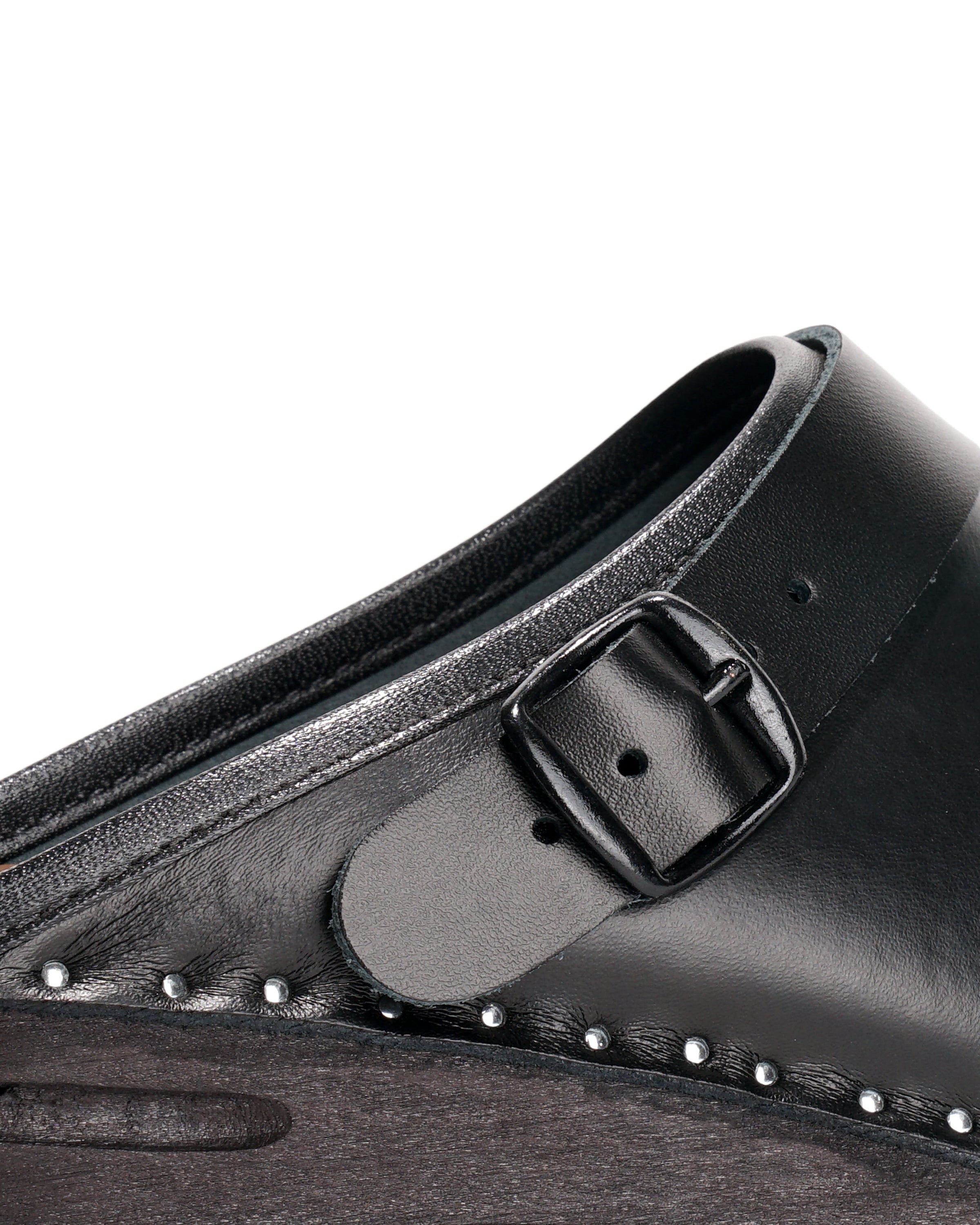 Needles x Troentorp - Safety - Smooth/Steel Toe - Black