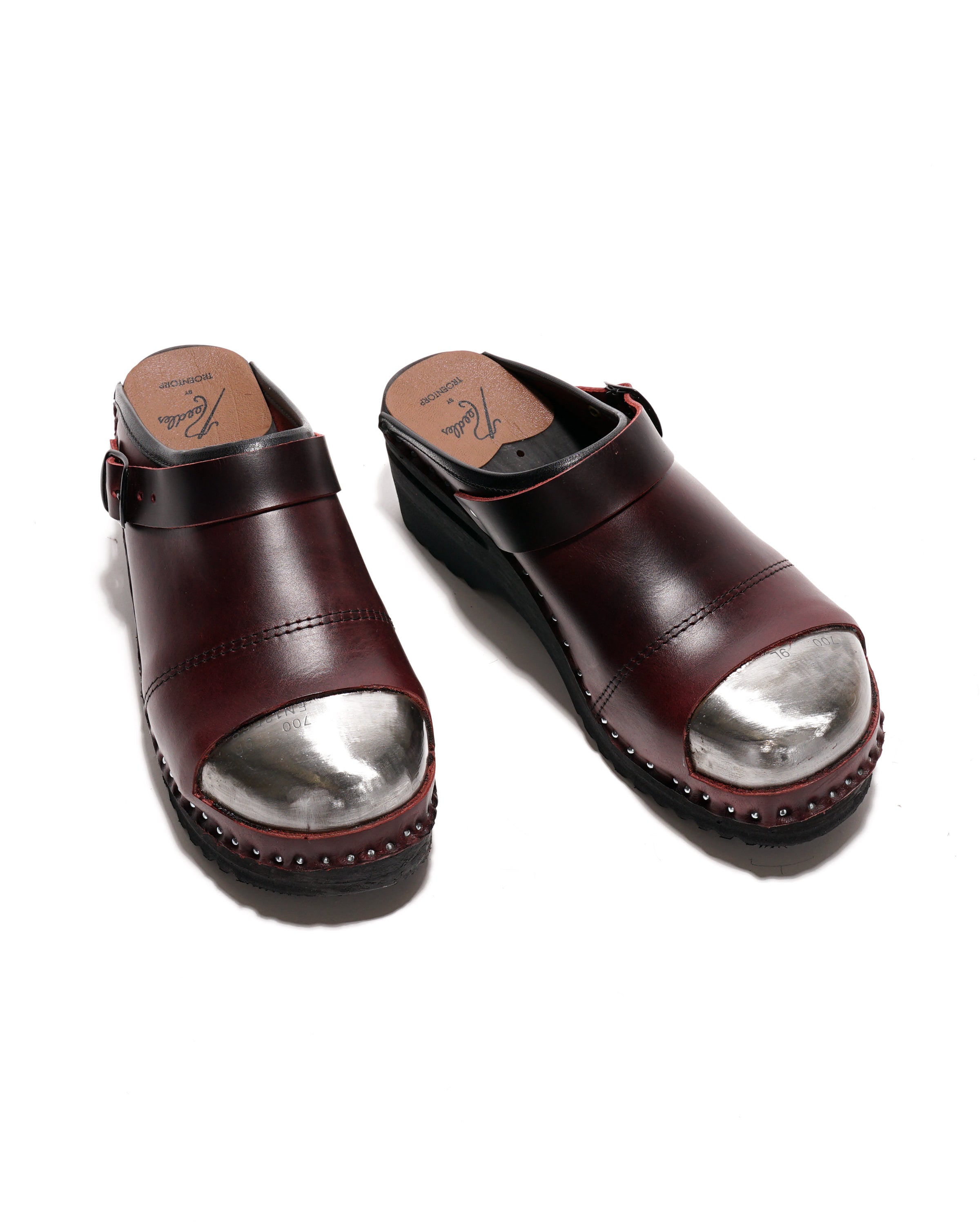 Needles x Troentorp - Safety - Smooth/Steel Toe - Bordeaux