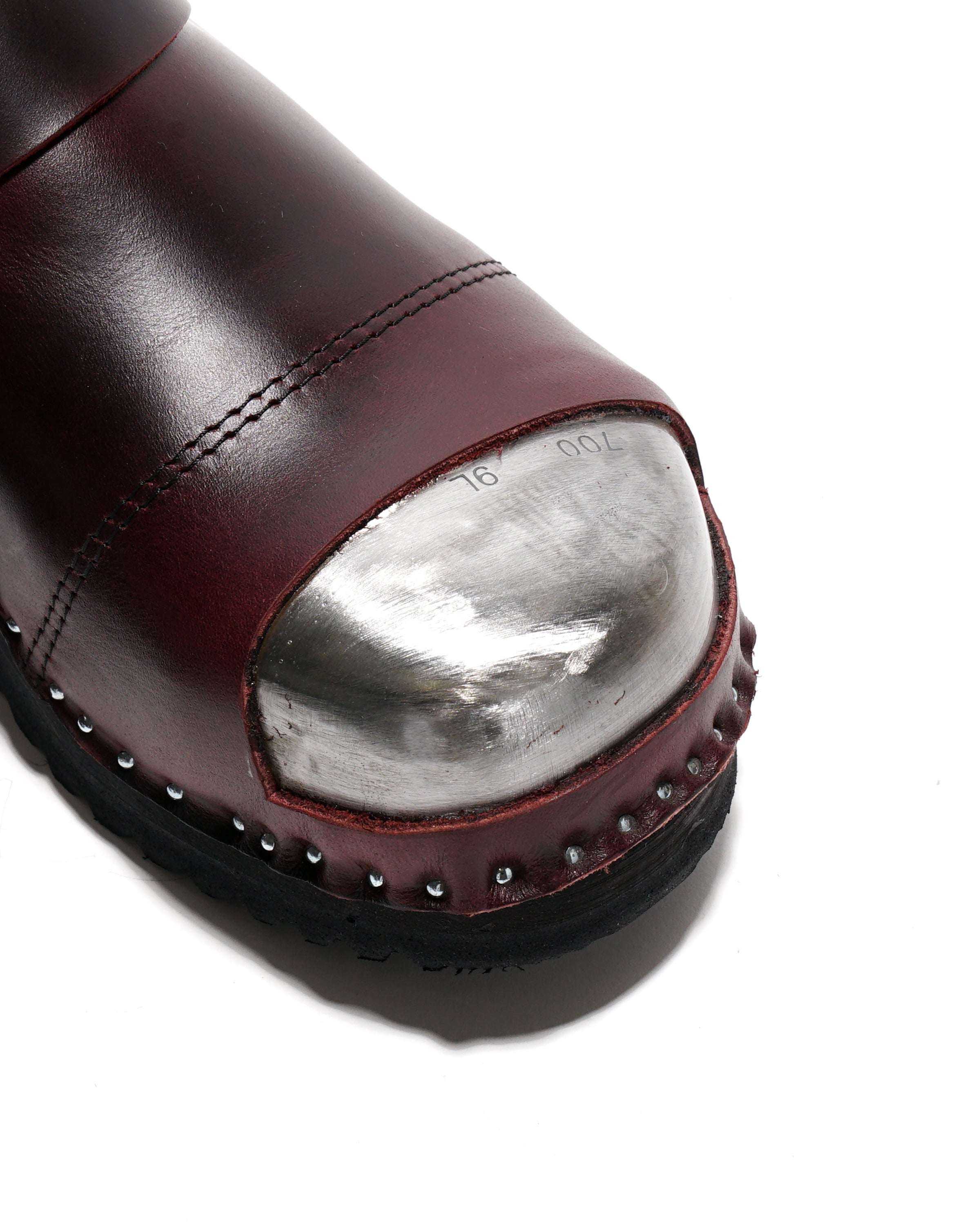 Needles x Troentorp - Safety - Smooth/Steel Toe - Bordeaux