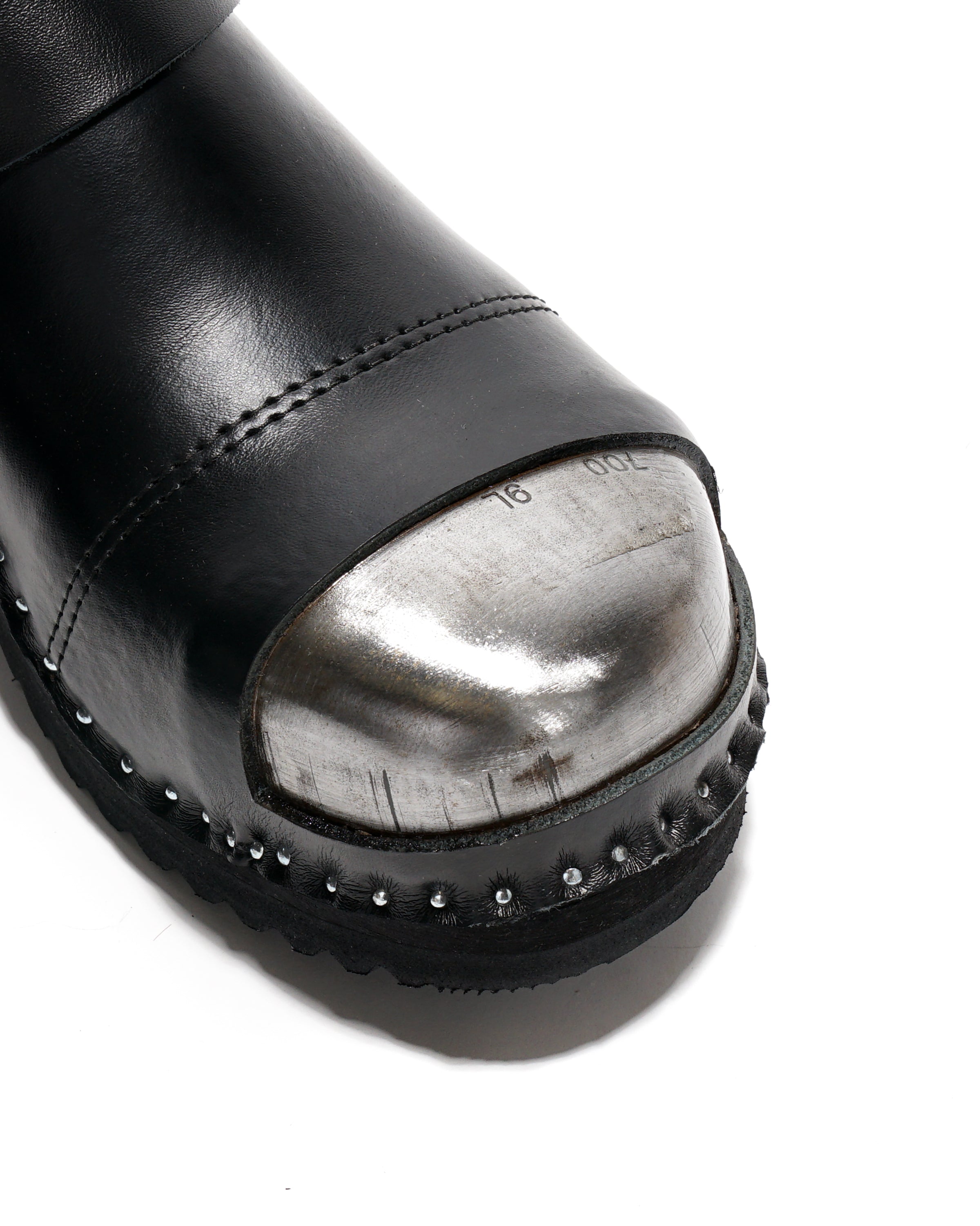 Needles x Troentorp - Safety - Smooth/Steel Toe - Black