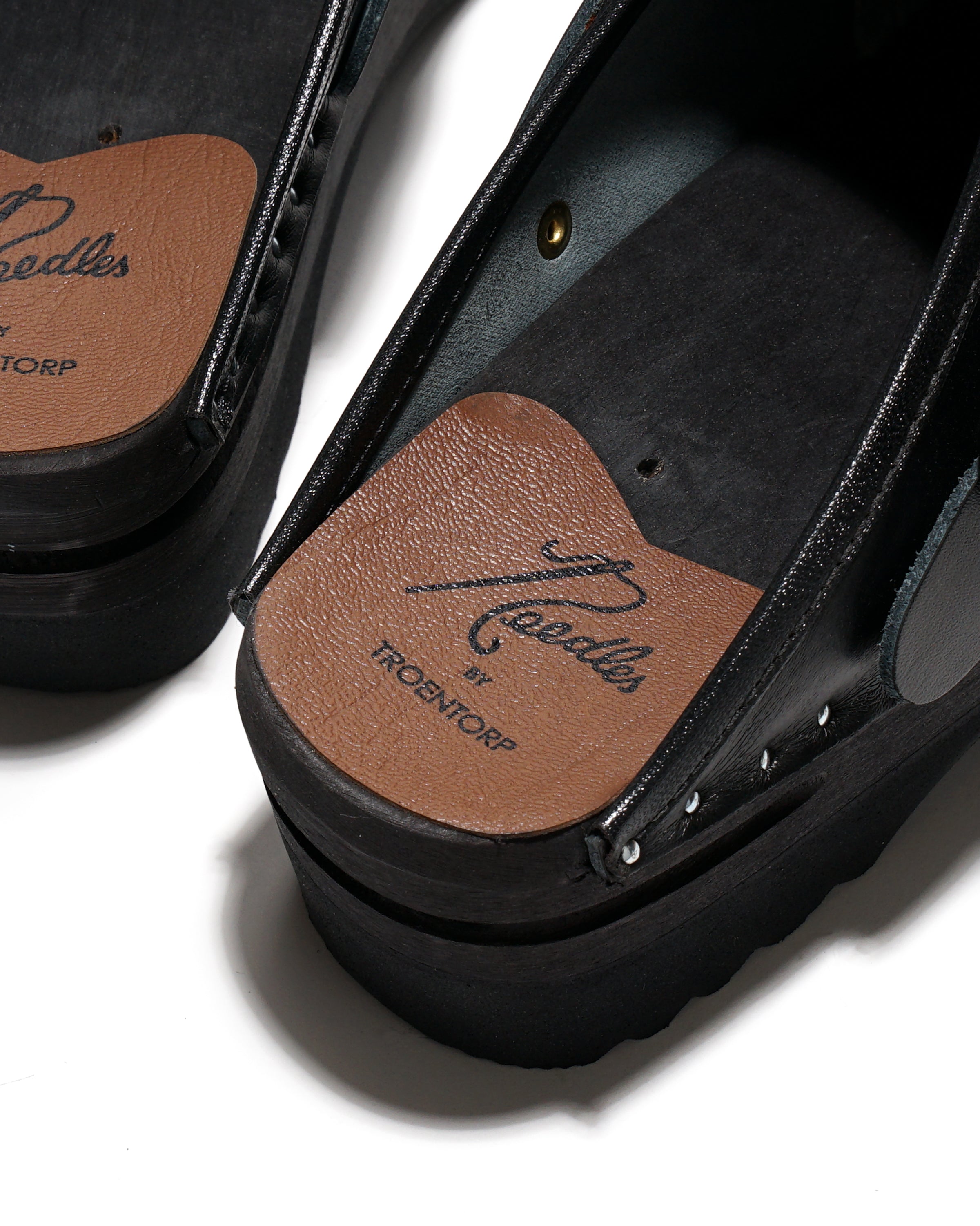 Needles x Troentorp - Safety - Smooth/Steel Toe - Black