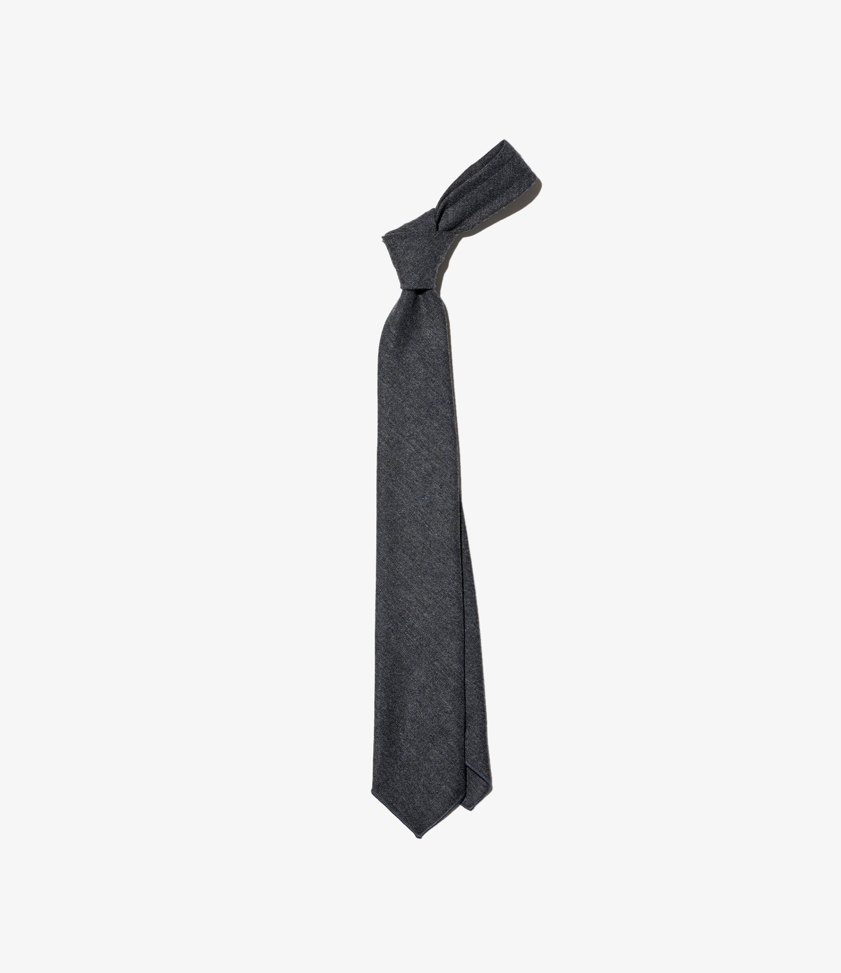 Neck Tie - Dk. Grey High Count Worsted Wool